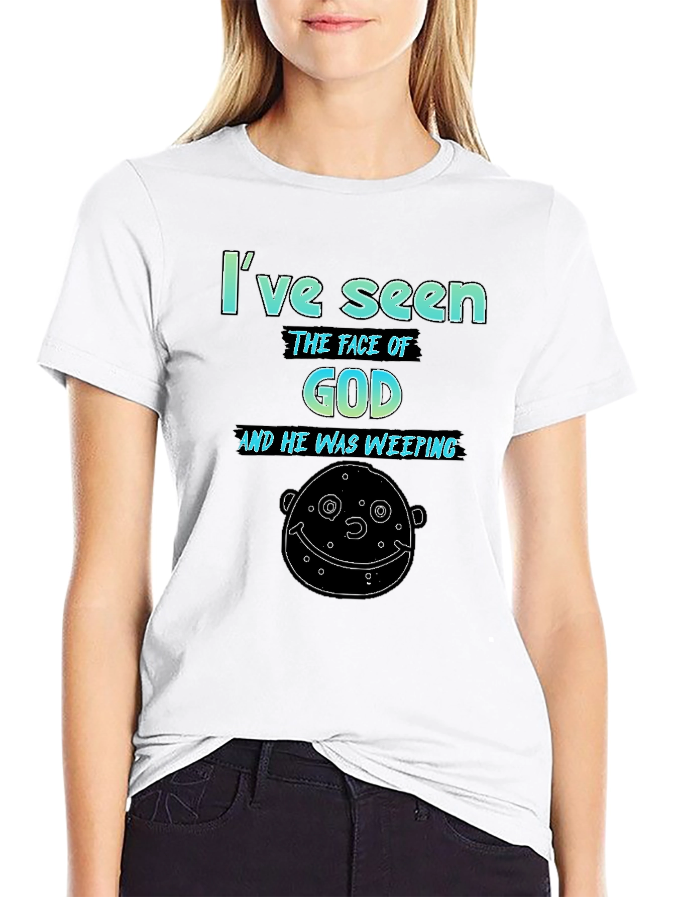 Ive Seen The Face of God Mens Graphic Tee