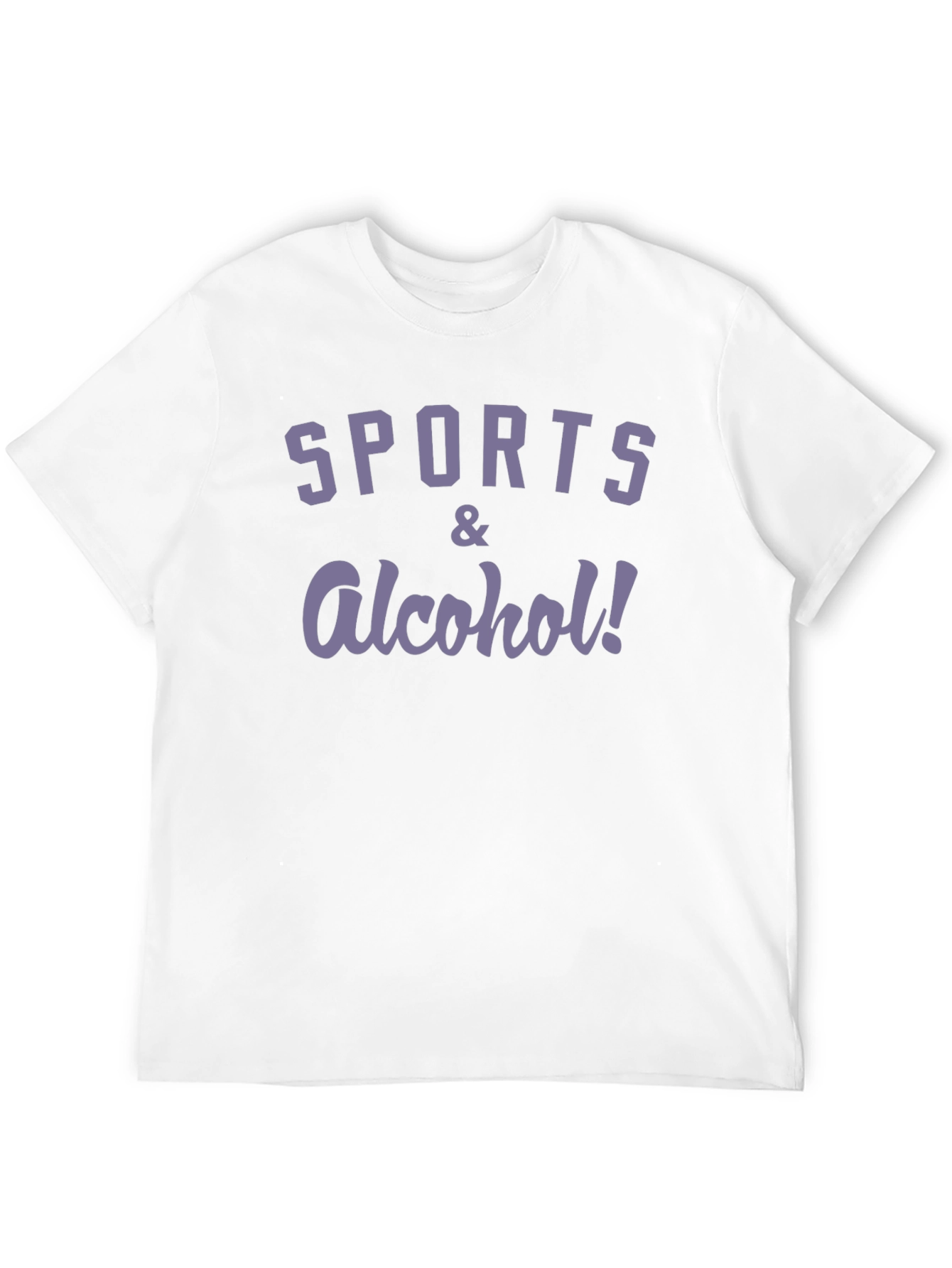 Sports & Alcohol! Graphic T-Shirt - Casual Menswear