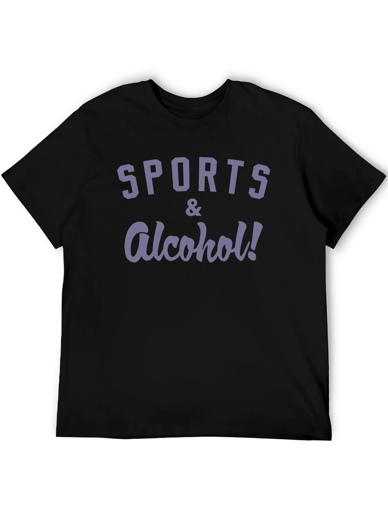 Sports & Alcohol! Graphic T-Shirt - Casual Menswear