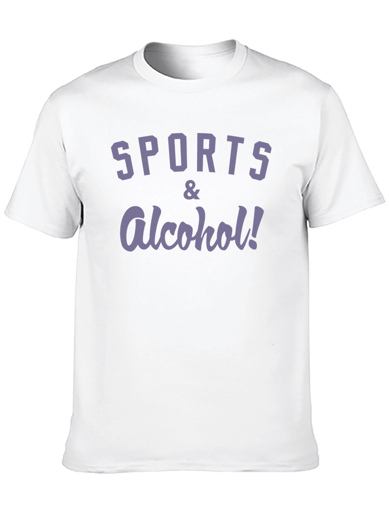 Sports & Alcohol! Graphic T-Shirt - Casual Menswear