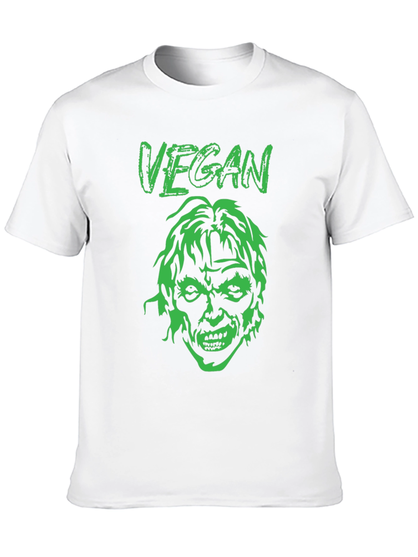 Vegan Zombie Graphic Tee - Black