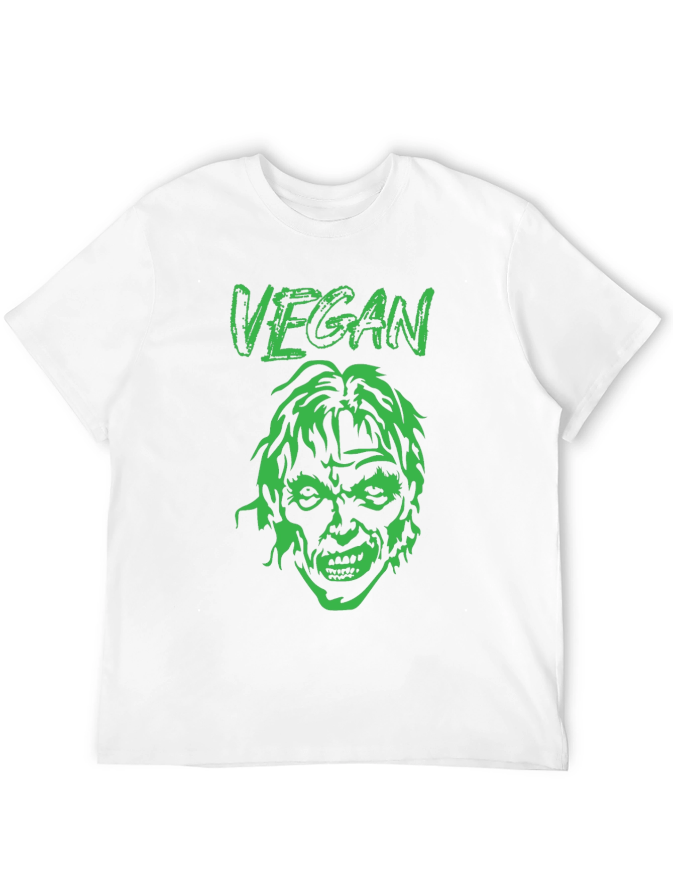 Vegan Zombie Graphic Tee - Black