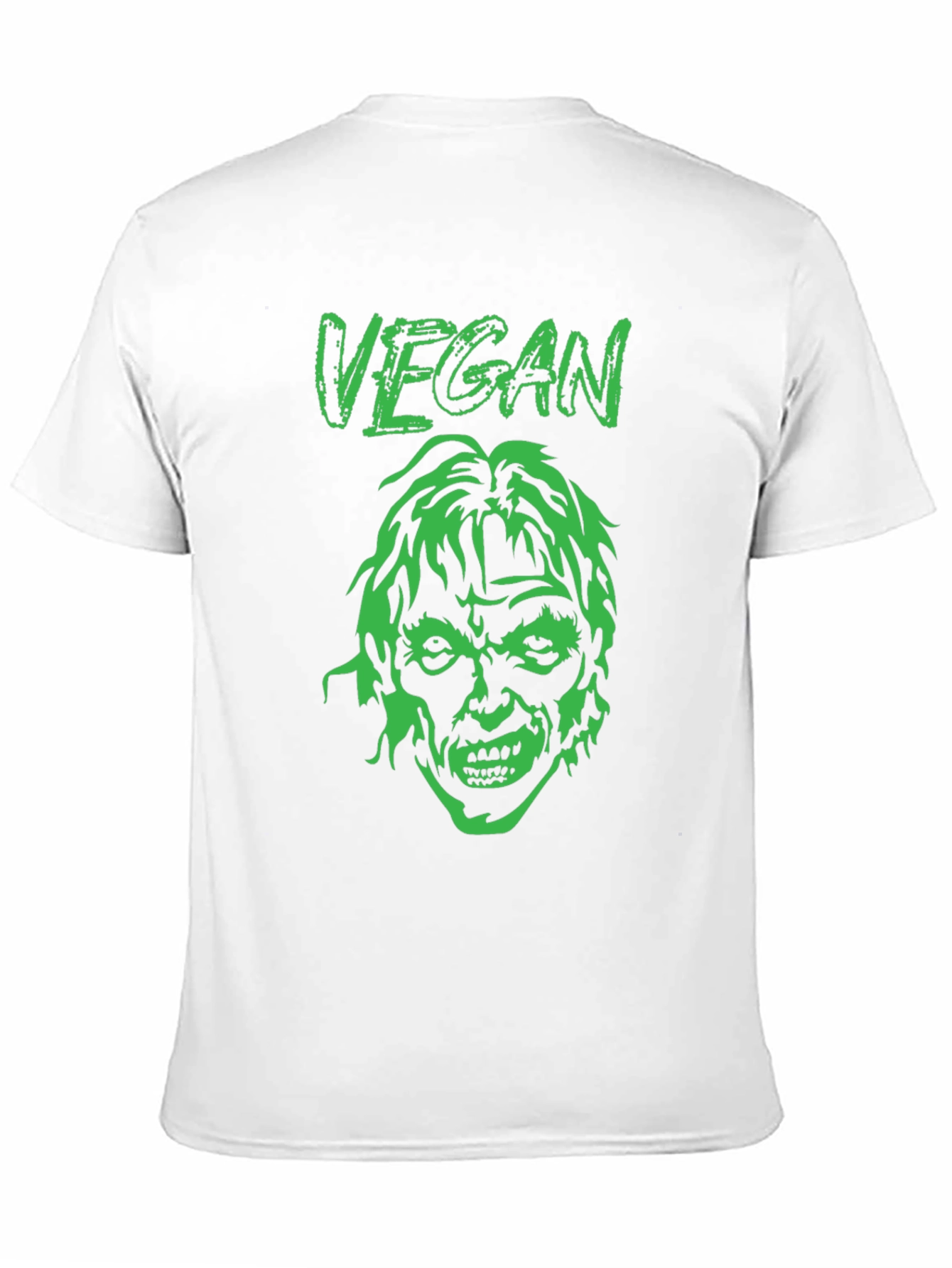 Vegan Zombie Graphic Tee - Black