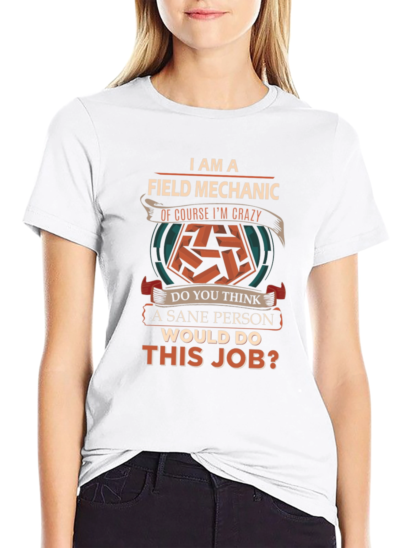 Field Mechanic Crazy T-Shirt