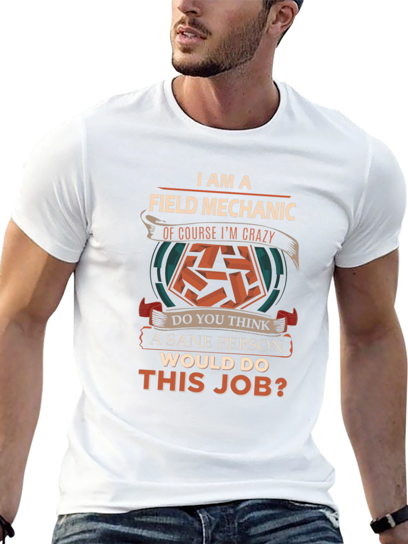 Field Mechanic Crazy T-Shirt