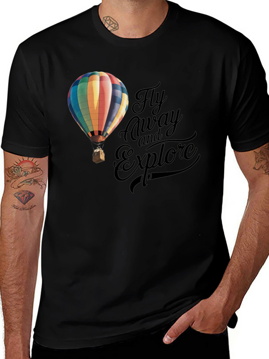 Fly Away & Explore T-Shirt - Adventure Seeker Tee