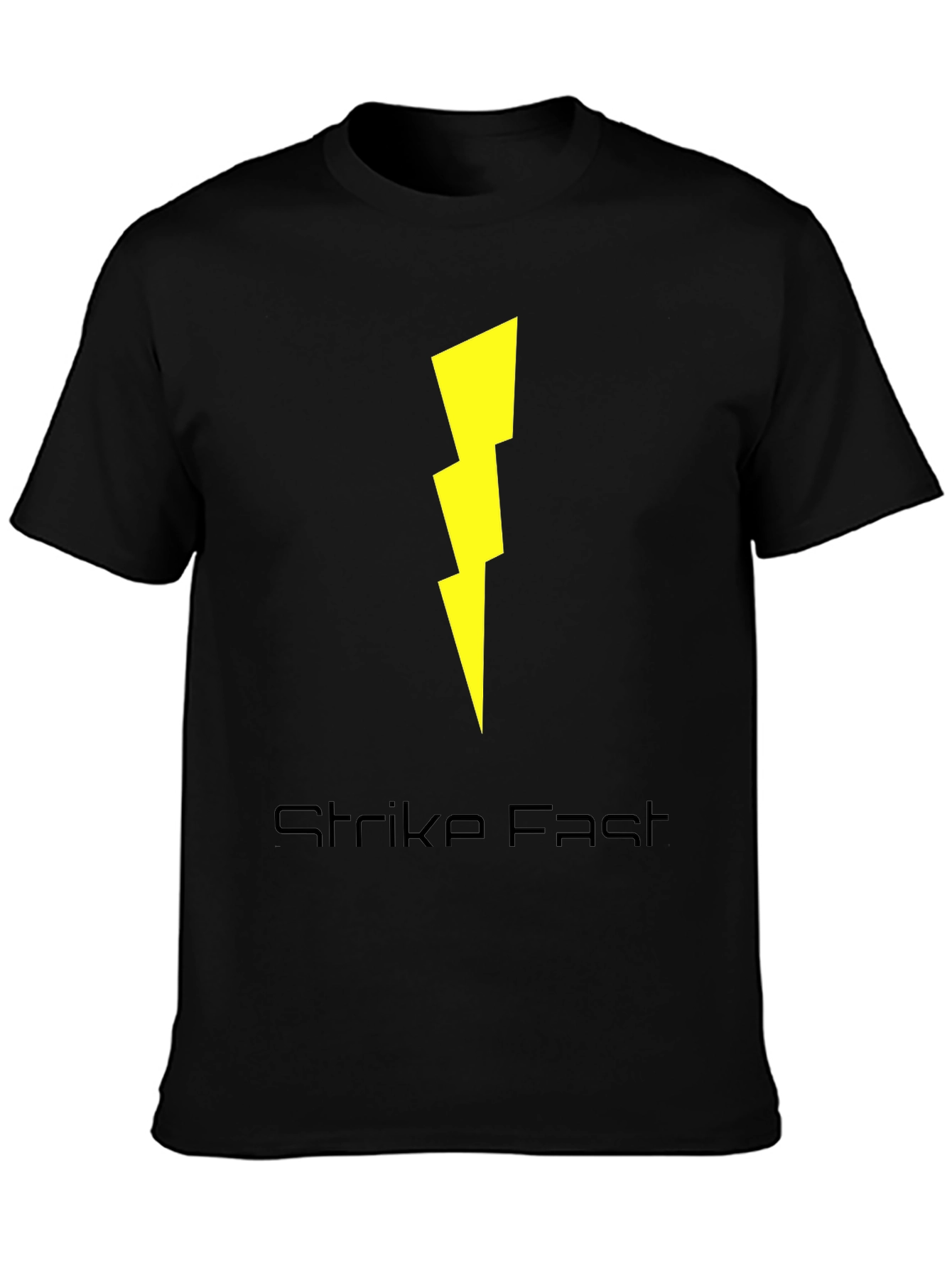 Strike Fast Graphic T-Shirt - Black