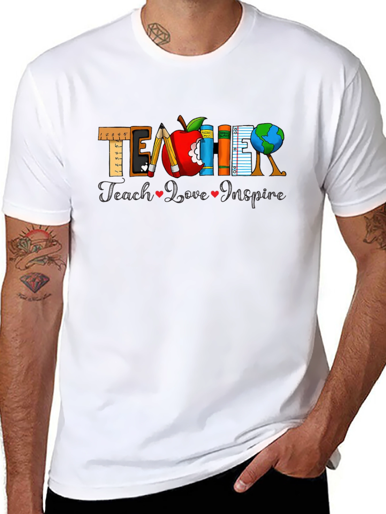 Teacher Appreciation Black T-Shirt