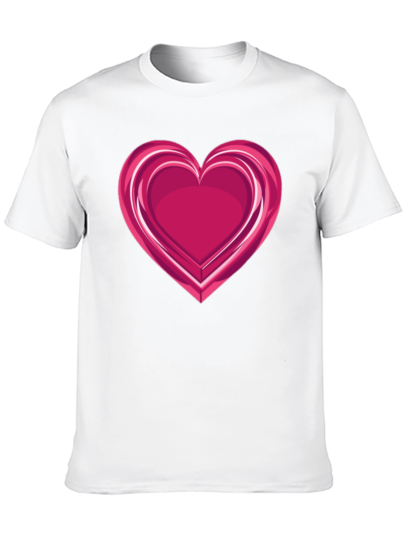 Heart Graphic Black Tee