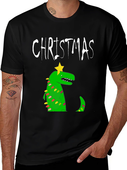 Christmas Dinosaur T-Shirt