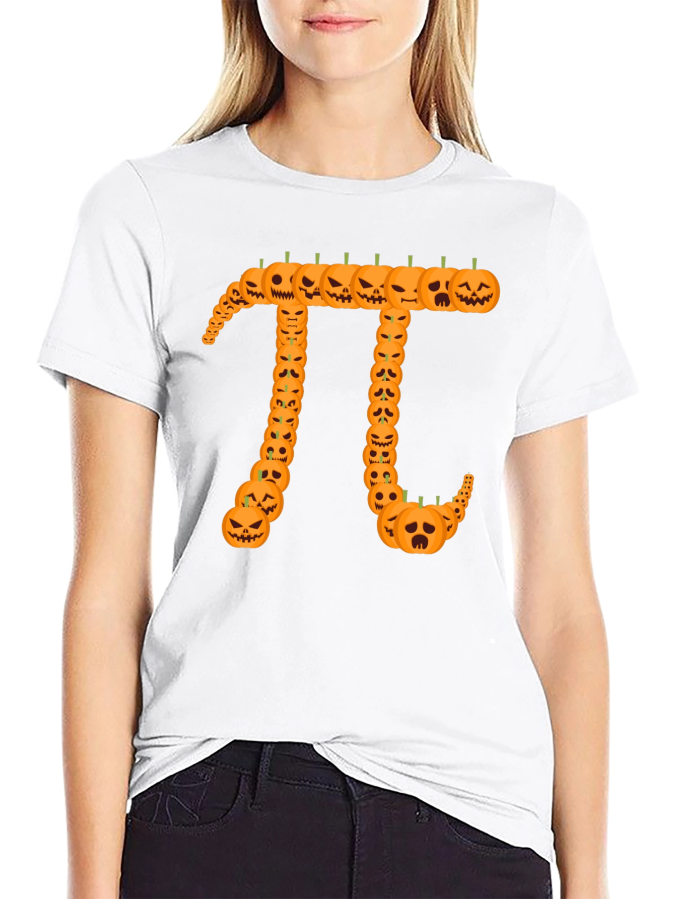 Halloween Pi Pumpkin T-Shirt