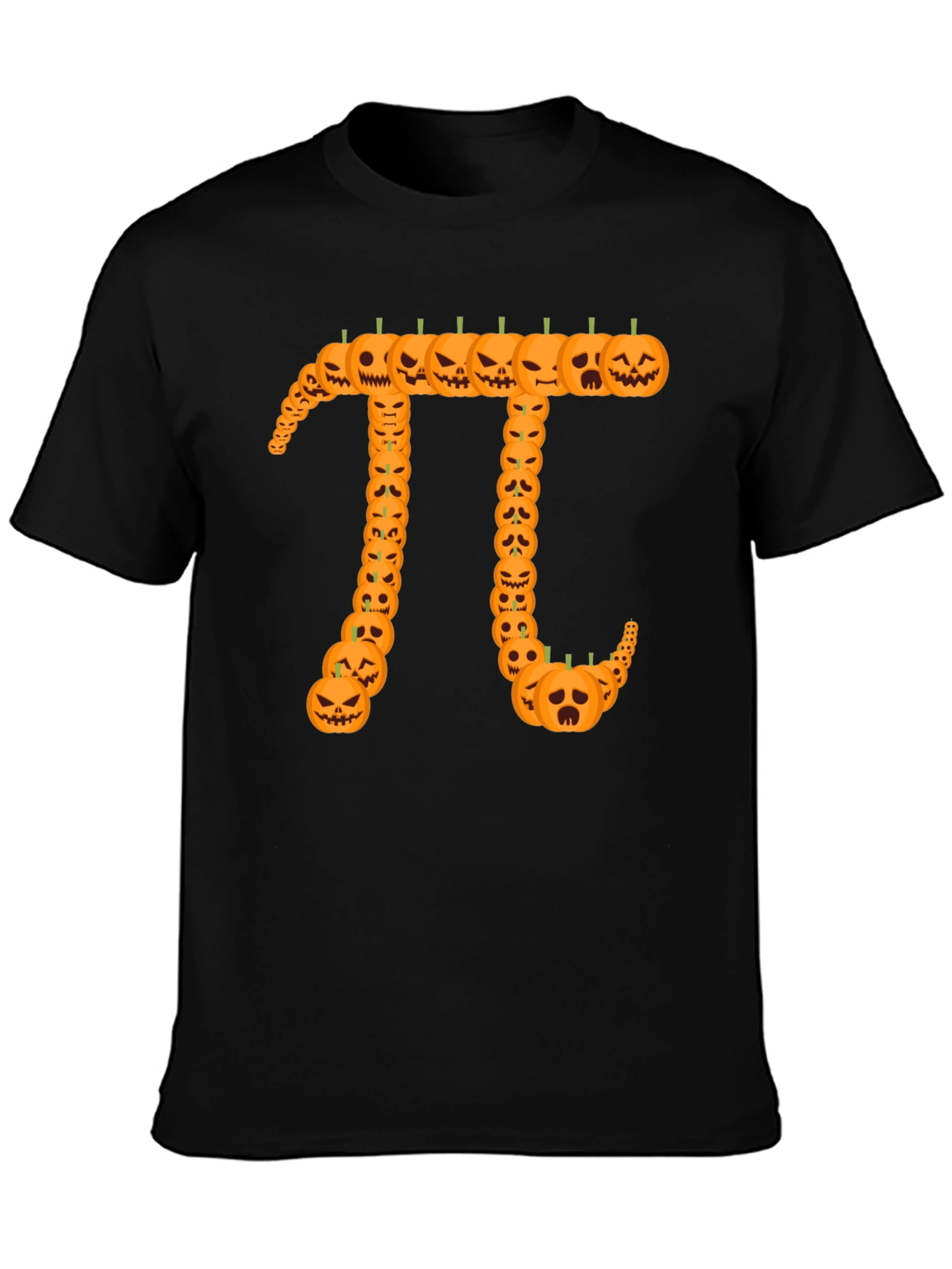 Halloween Pi Pumpkin T-Shirt