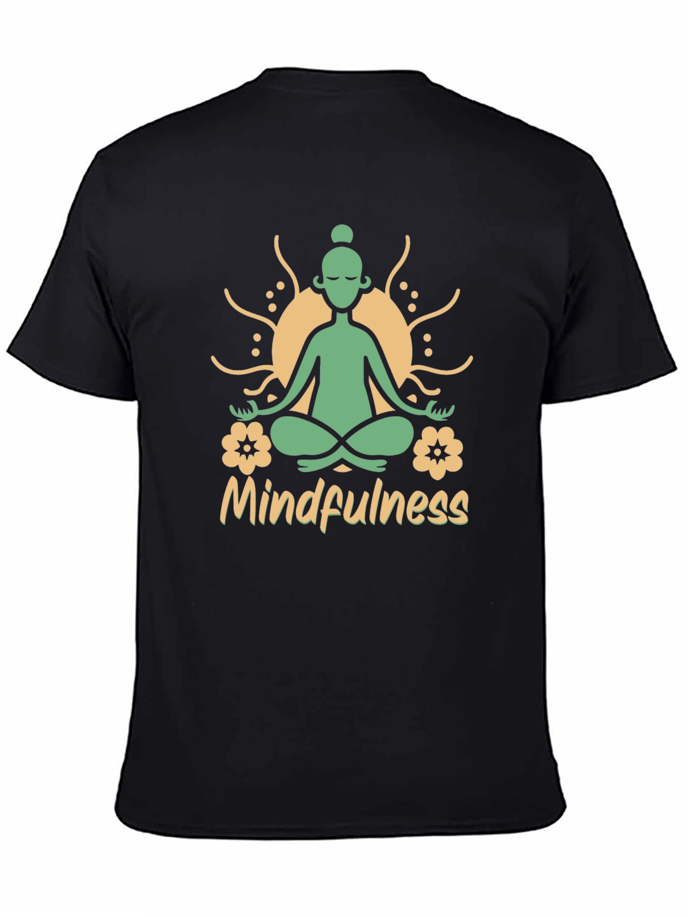 Mindfulness Graphic Tee - Zen Meditation T-Shirt