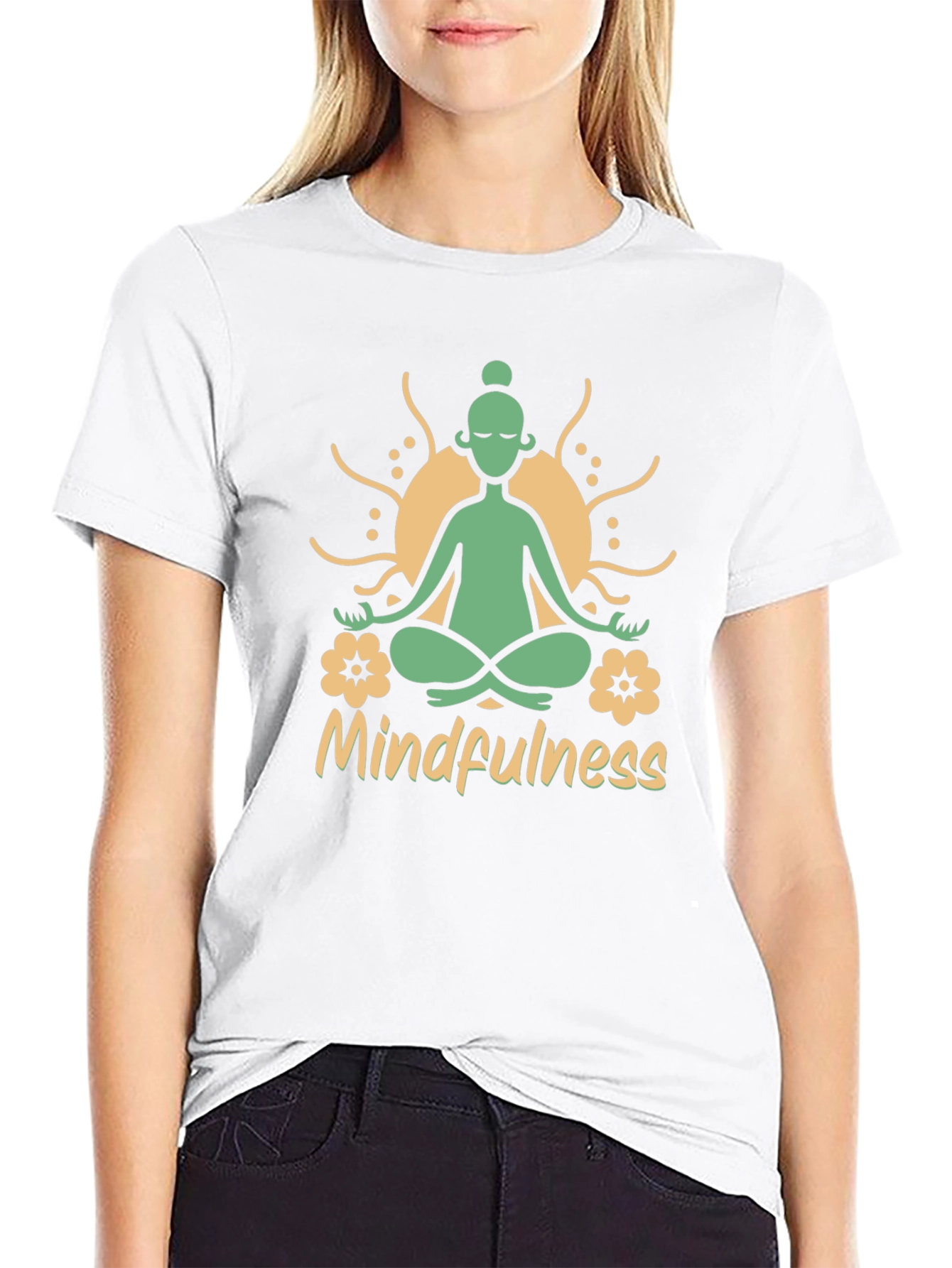 Mindfulness Graphic Tee - Zen Meditation T-Shirt