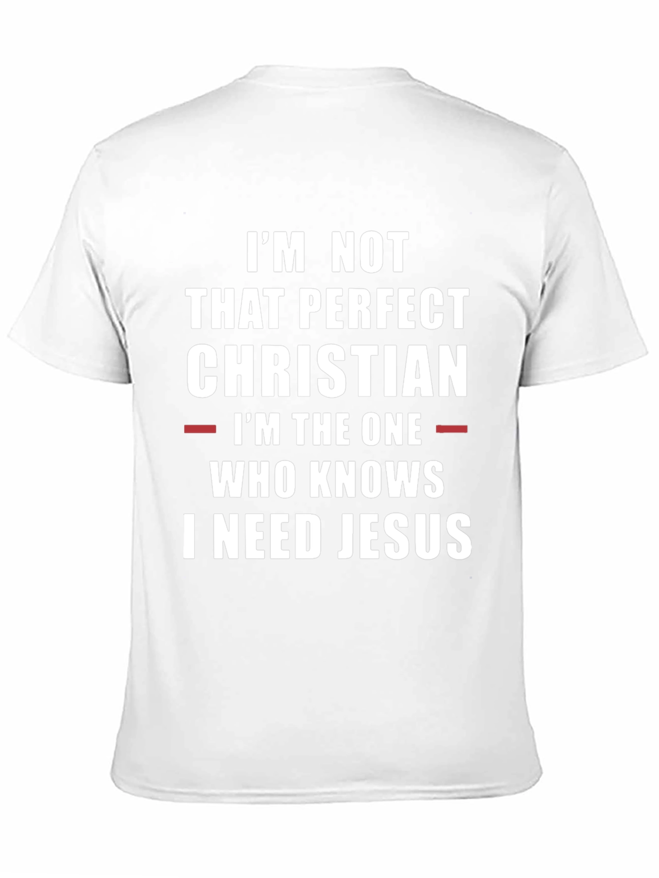 Christian T-Shirt: I Need Jesus Graphic Tee