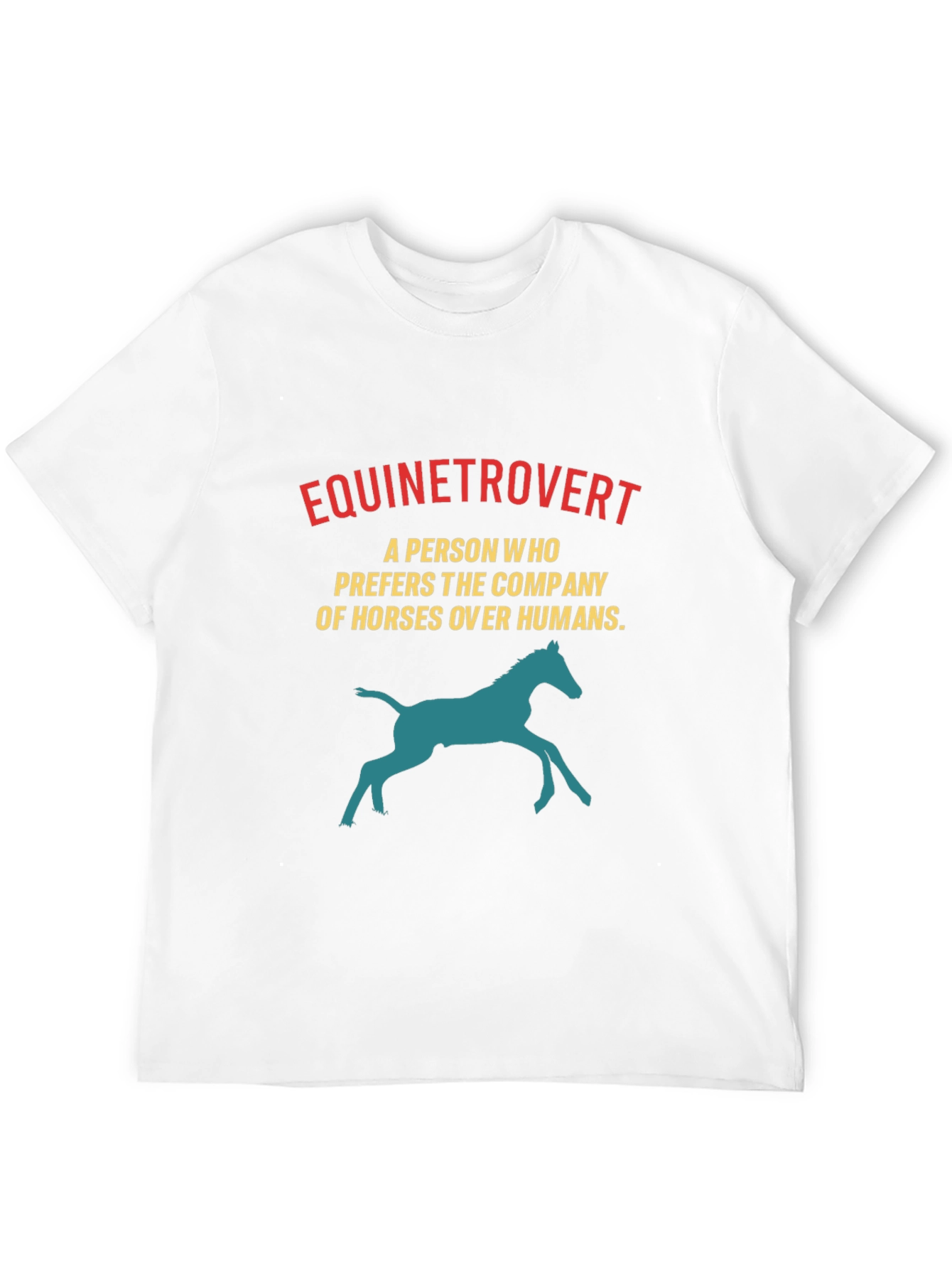 EQUIETROVERT Horse Lover T-Shirt