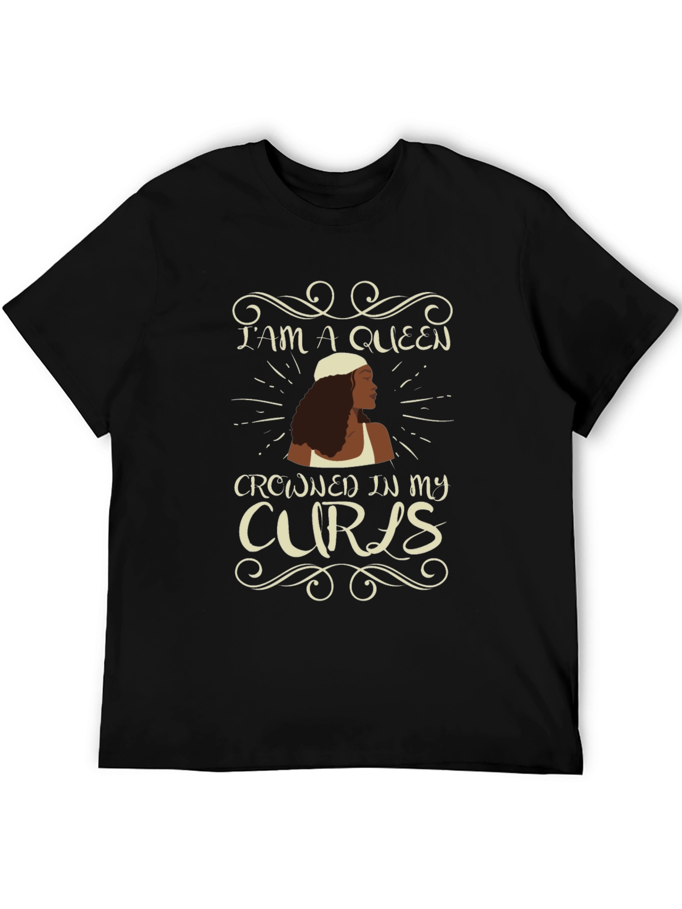 Queen of Curls Graphic Tee