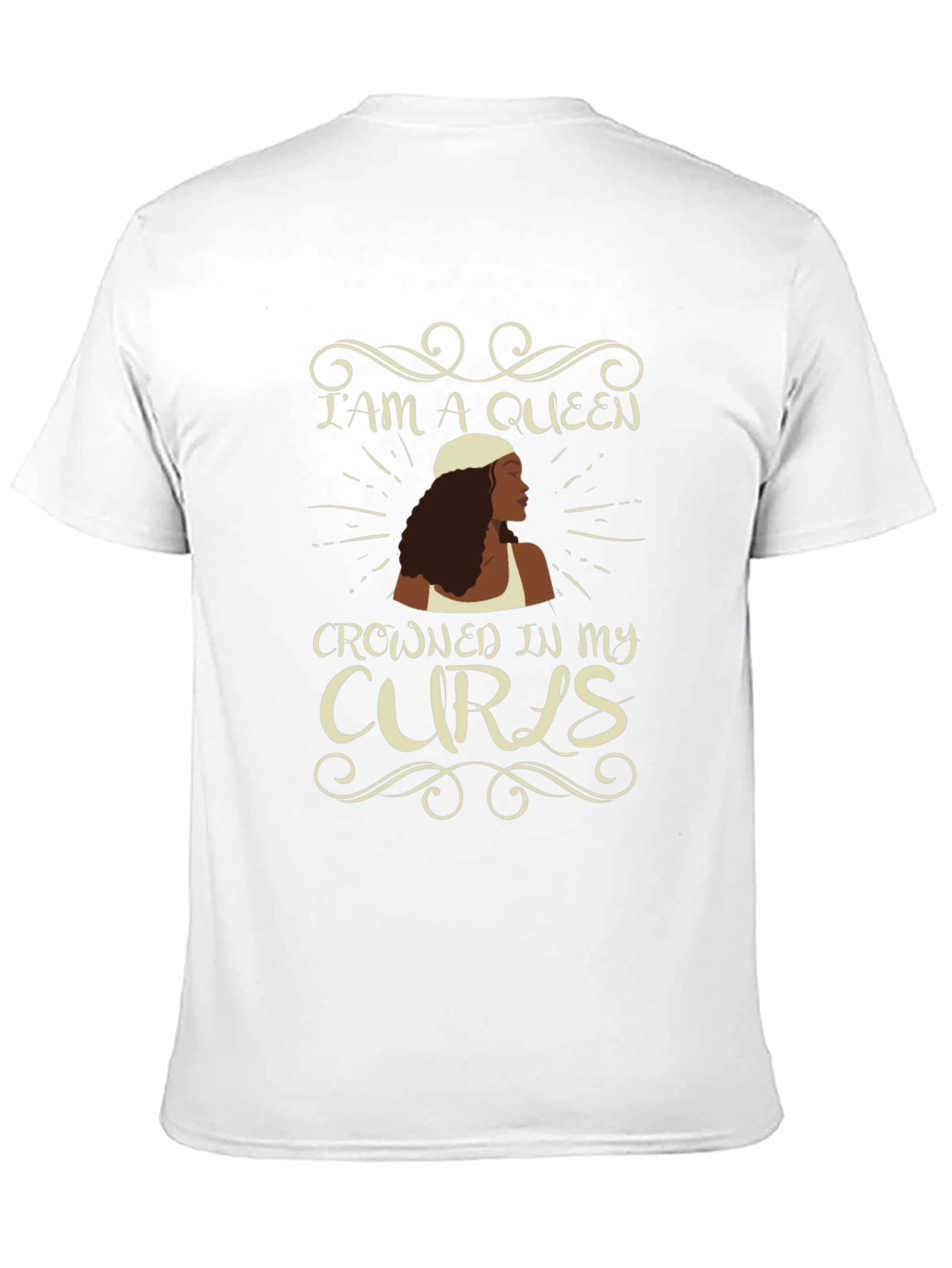 Queen of Curls Graphic Tee