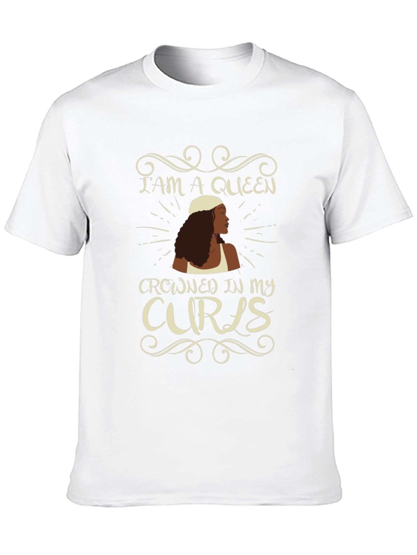 Queen of Curls Graphic Tee