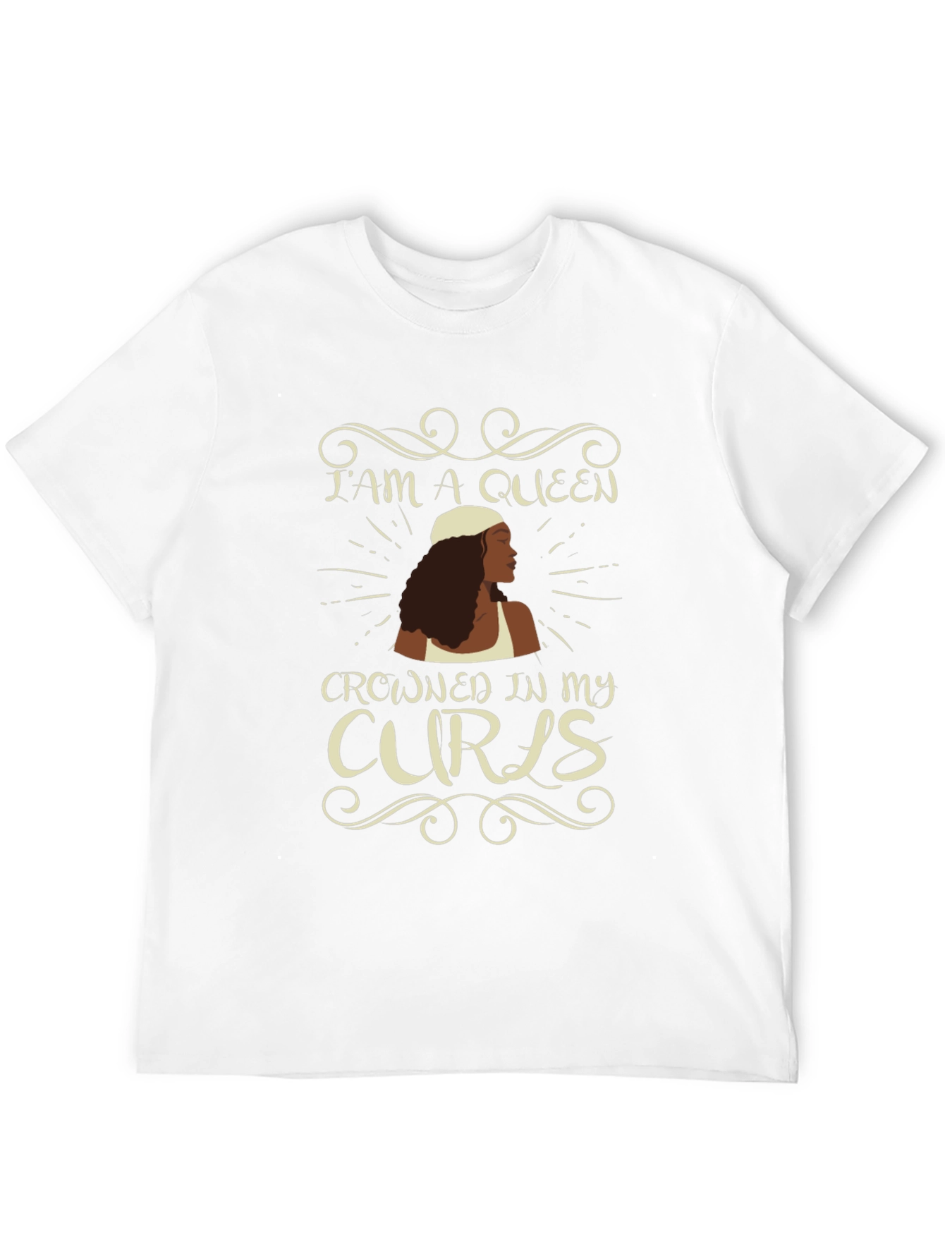 Queen of Curls Graphic Tee