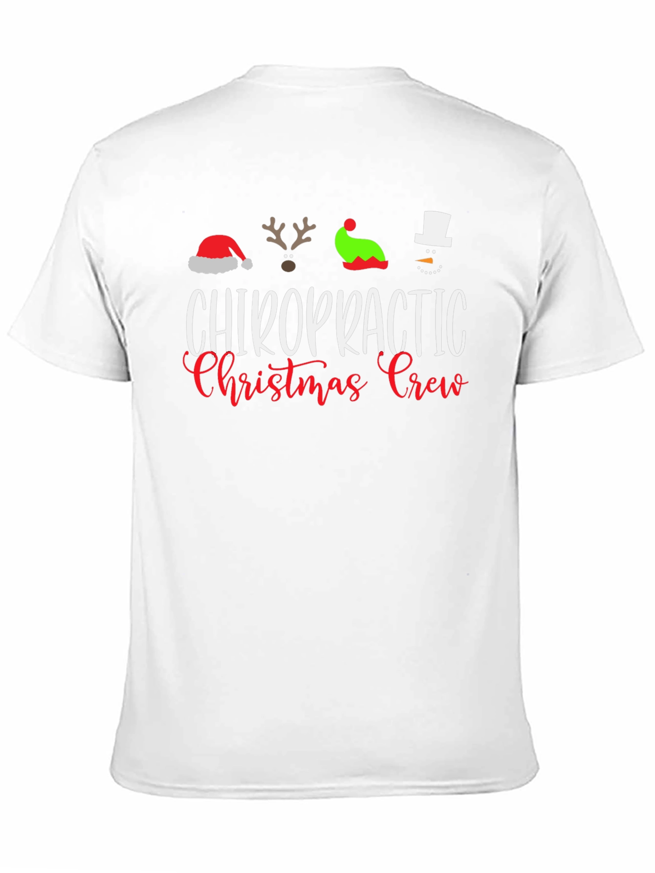 Chiropractic Christmas Crew T-Shirt