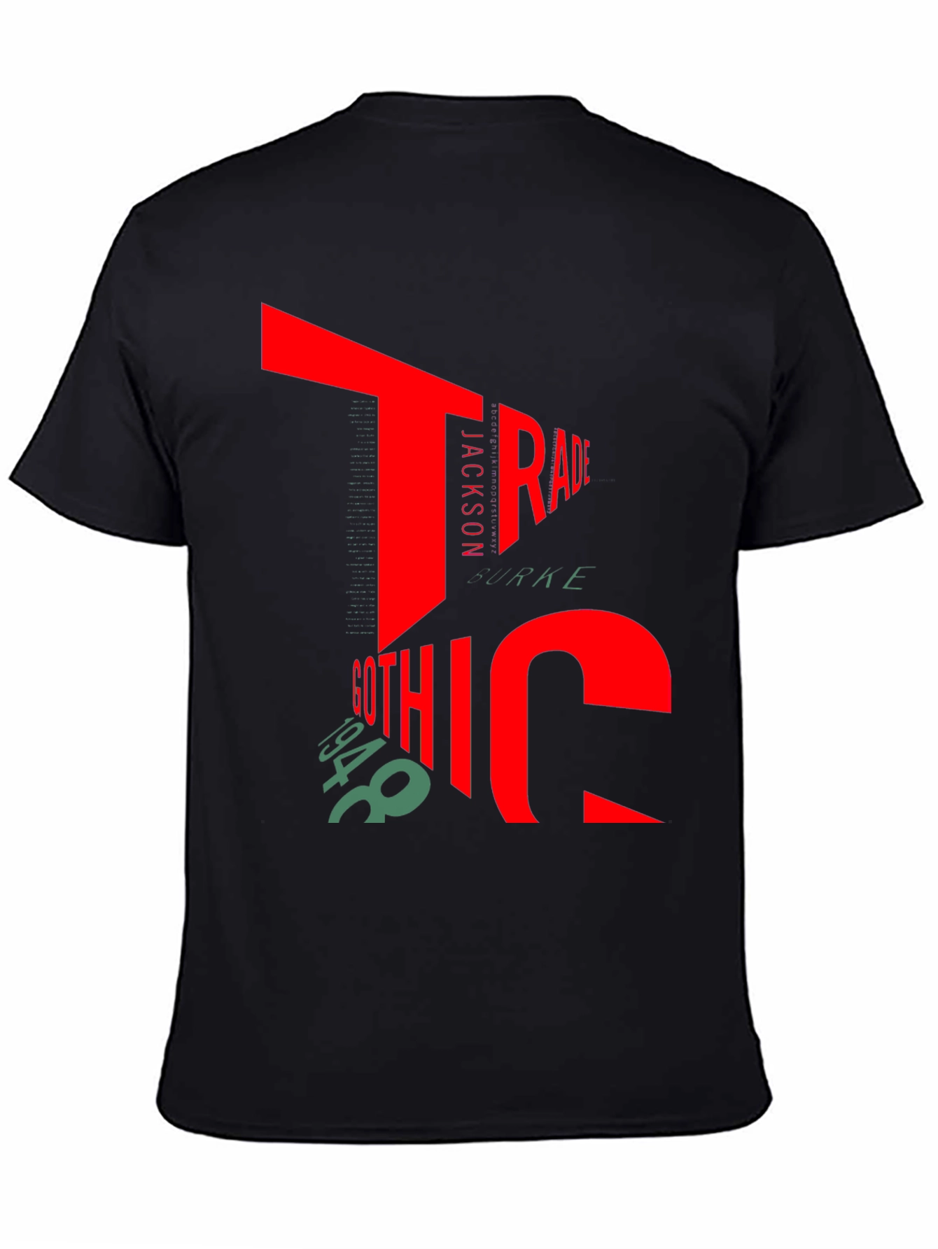 Bold Graphic T-Shirt - Trade Gothic 1948