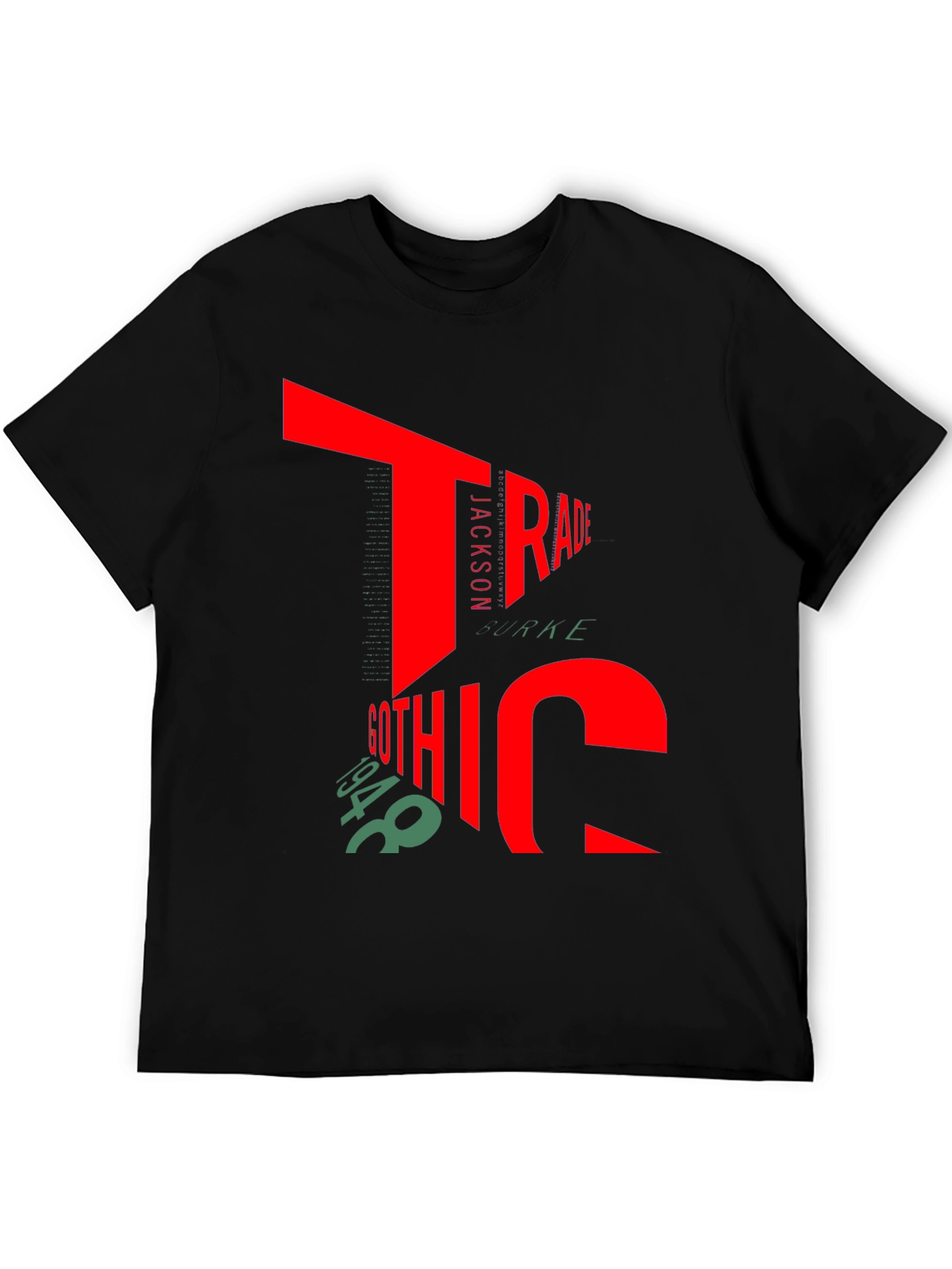 Bold Graphic T-Shirt - Trade Gothic 1948