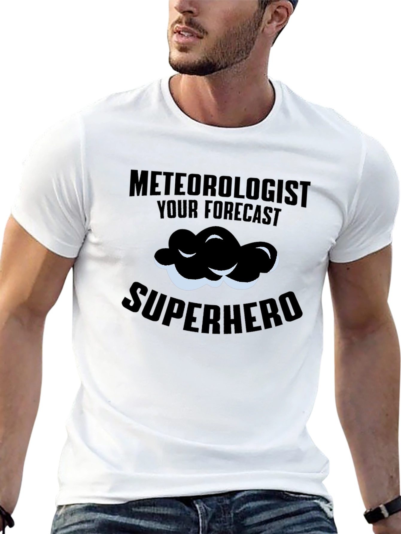 Meteorologist Superhero T-Shirt: Weather Forecast Tee