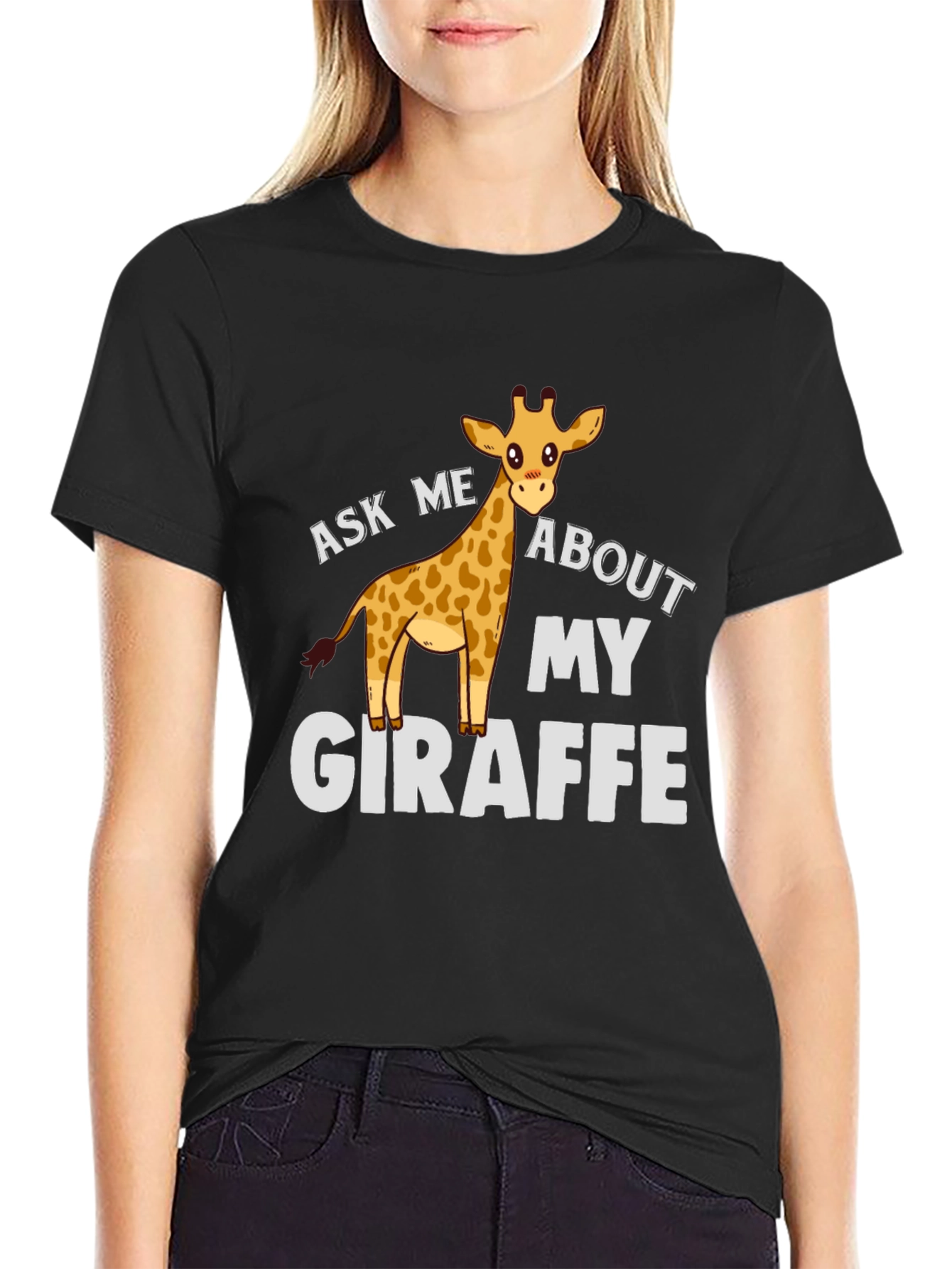 Ask Me About My Giraffe T-Shirt