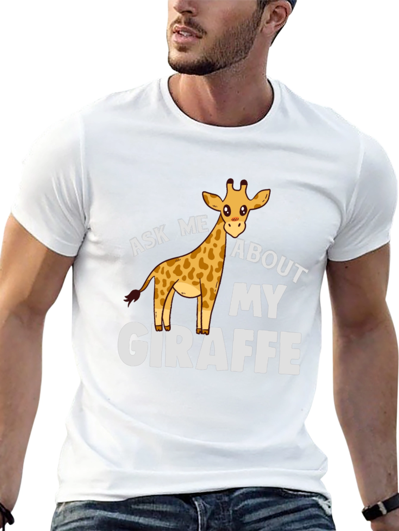 Ask Me About My Giraffe T-Shirt
