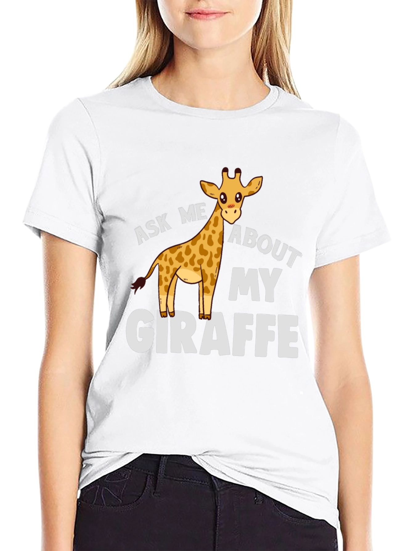 Ask Me About My Giraffe T-Shirt