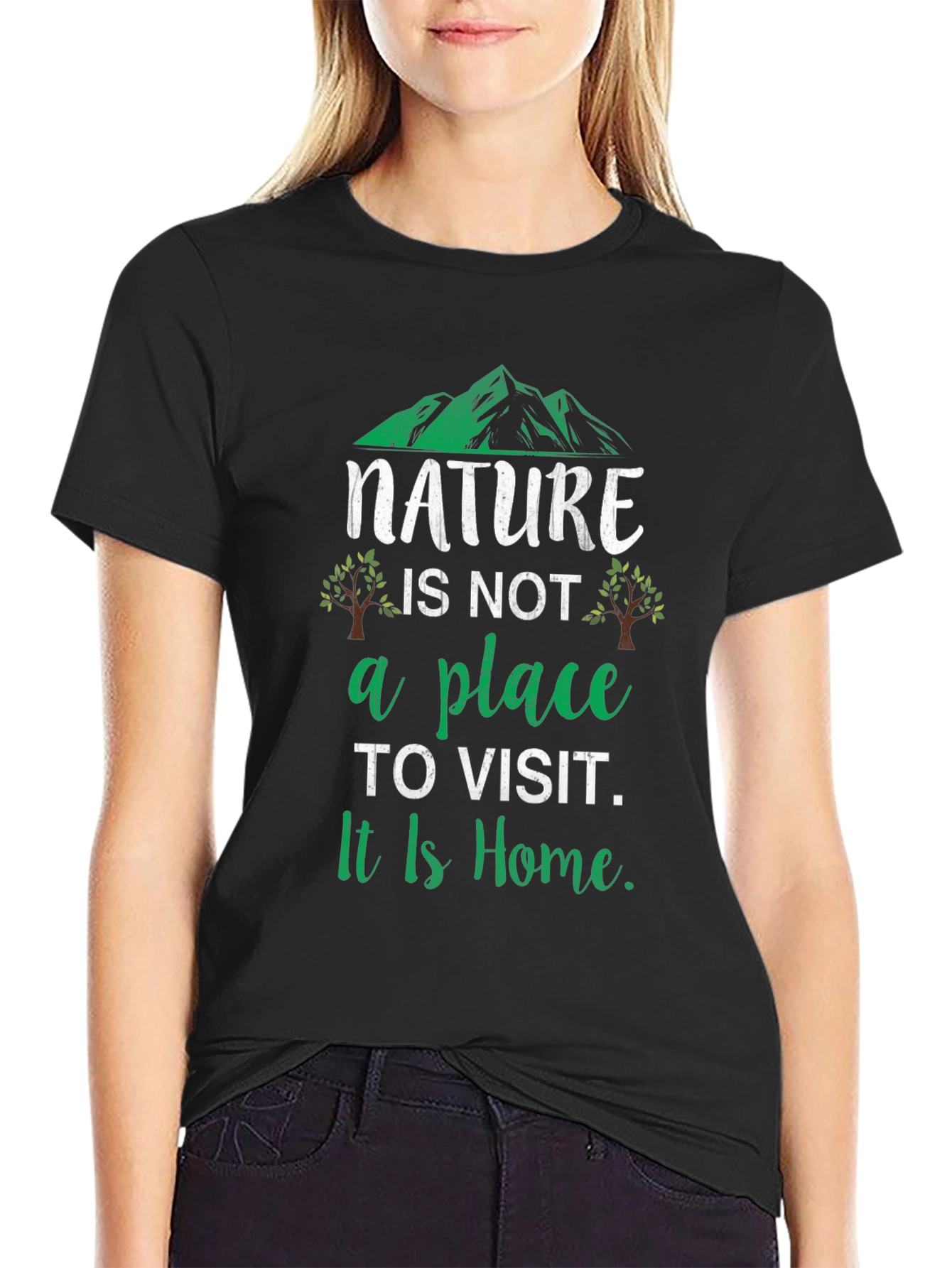 Nature is Home Graphic T-Shirt