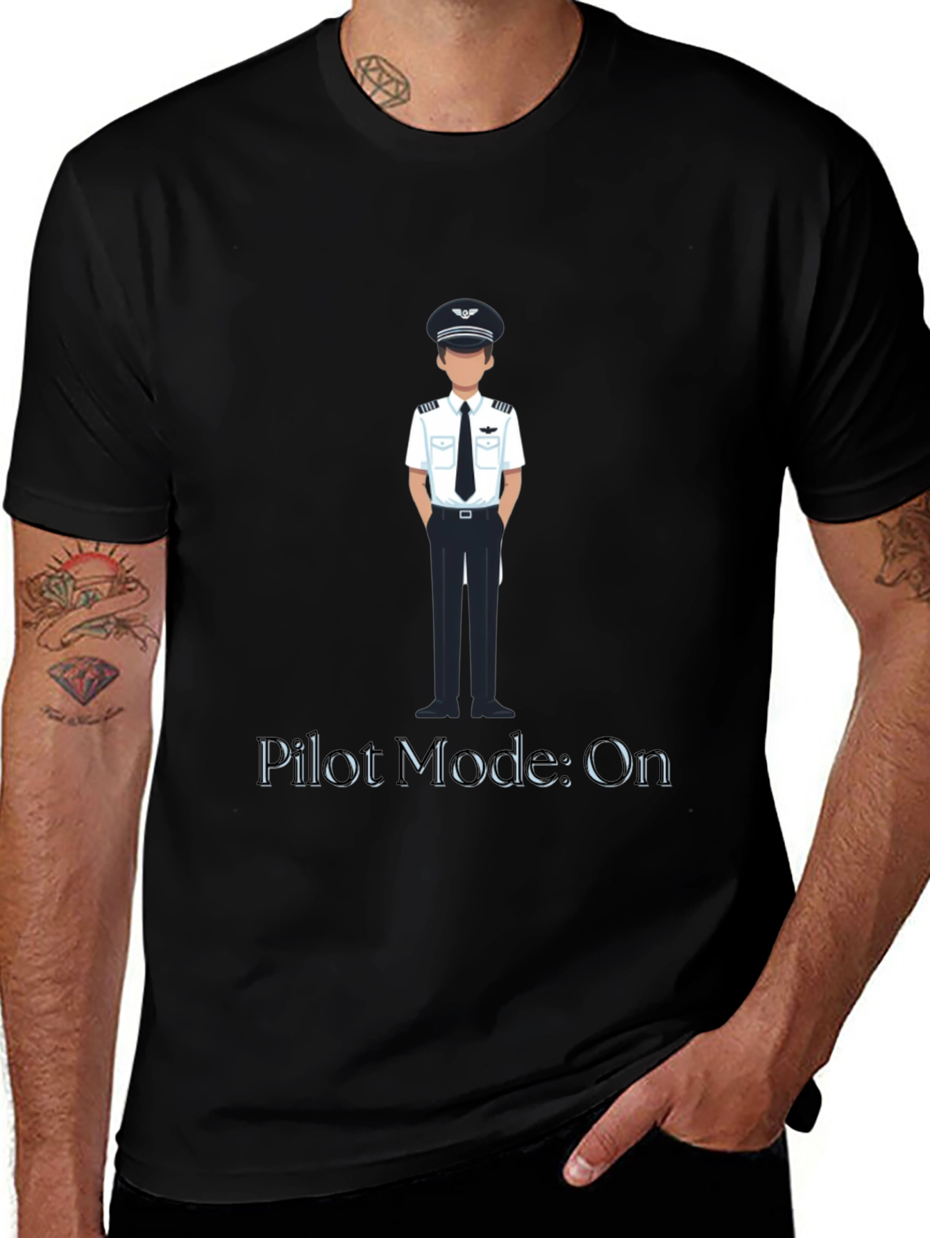 Pilot Mode: On T-Shirt