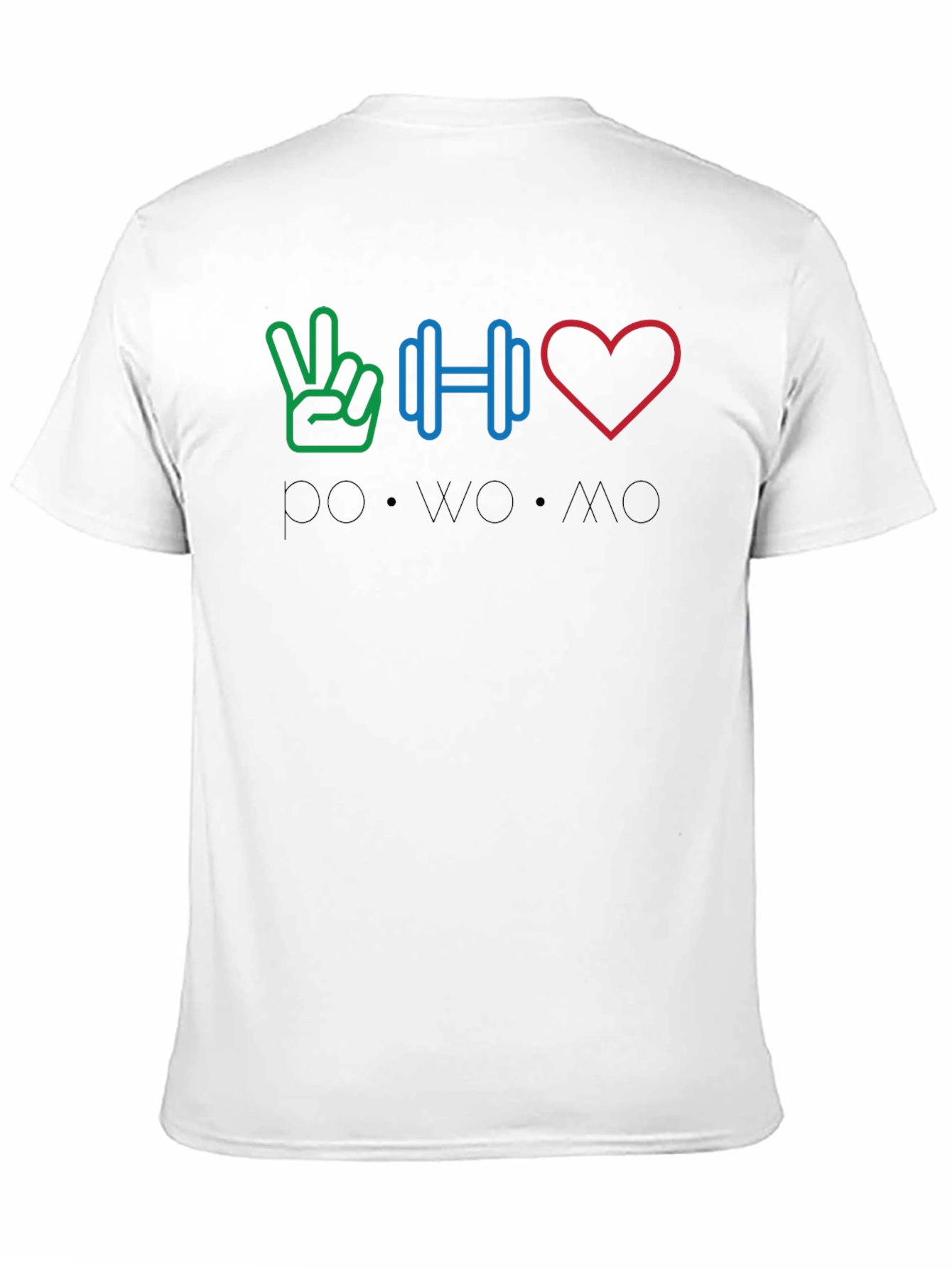 Peace Weights Love - POWOMO T-Shirt