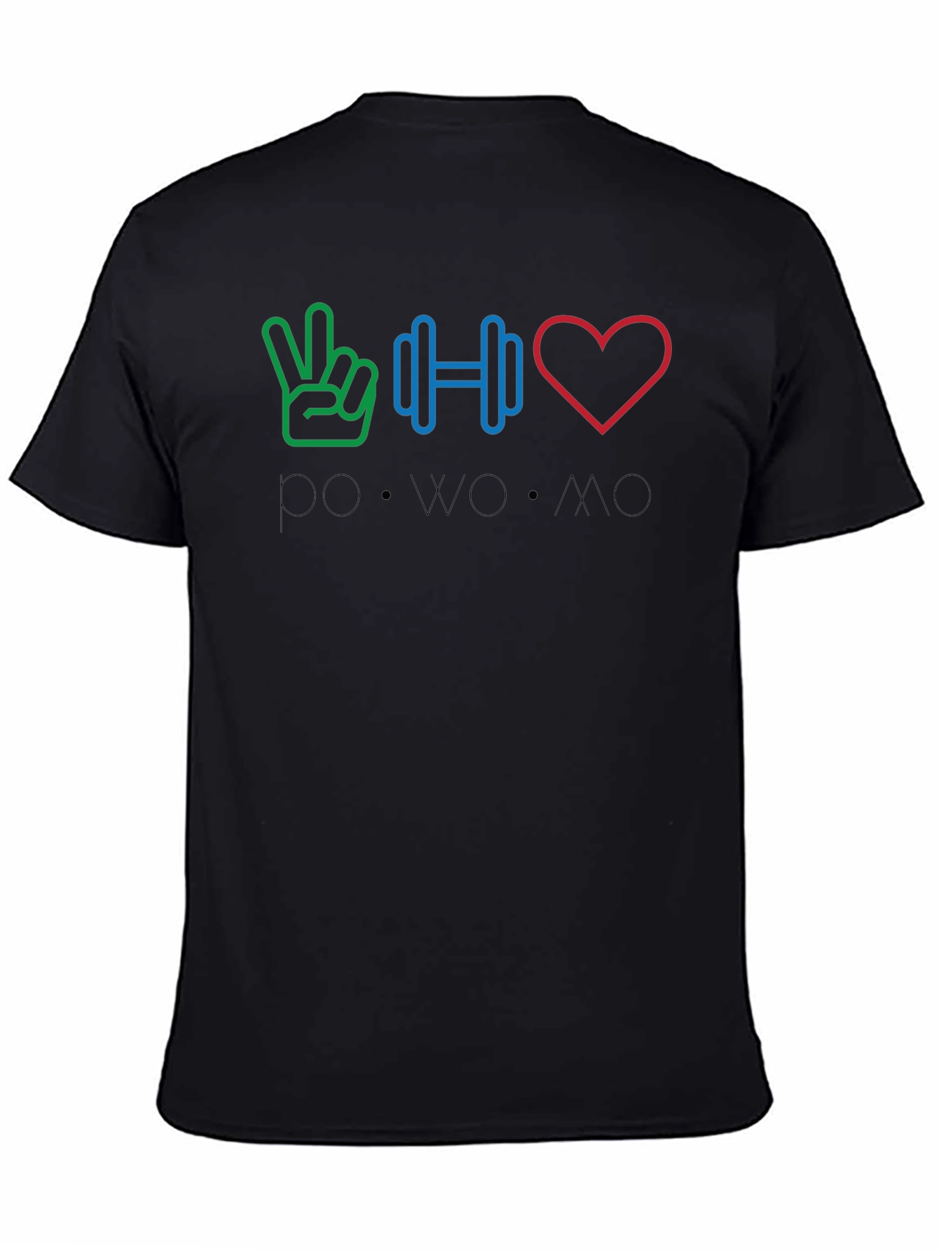 Peace Weights Love - POWOMO T-Shirt