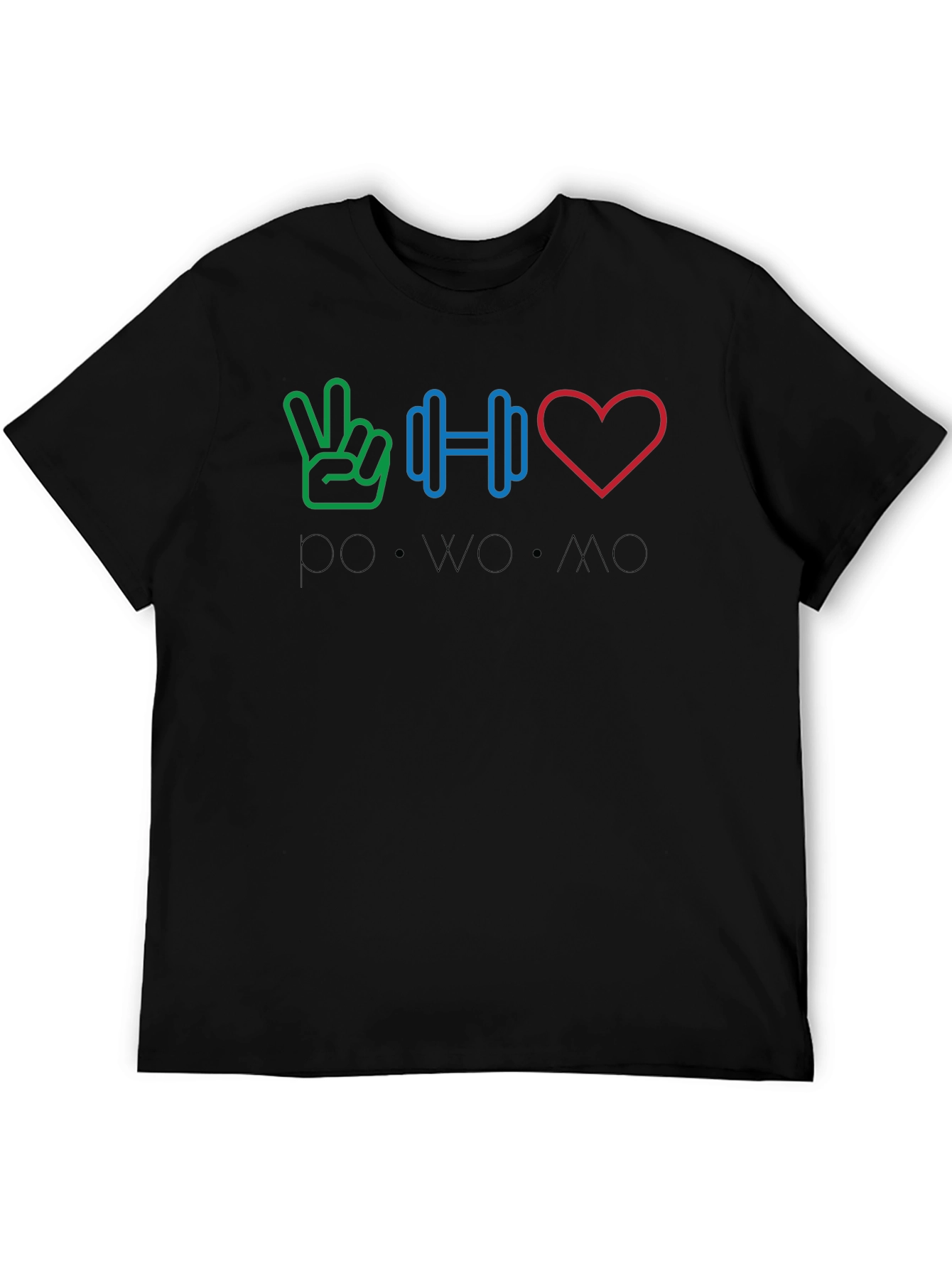 Peace Weights Love - POWOMO T-Shirt