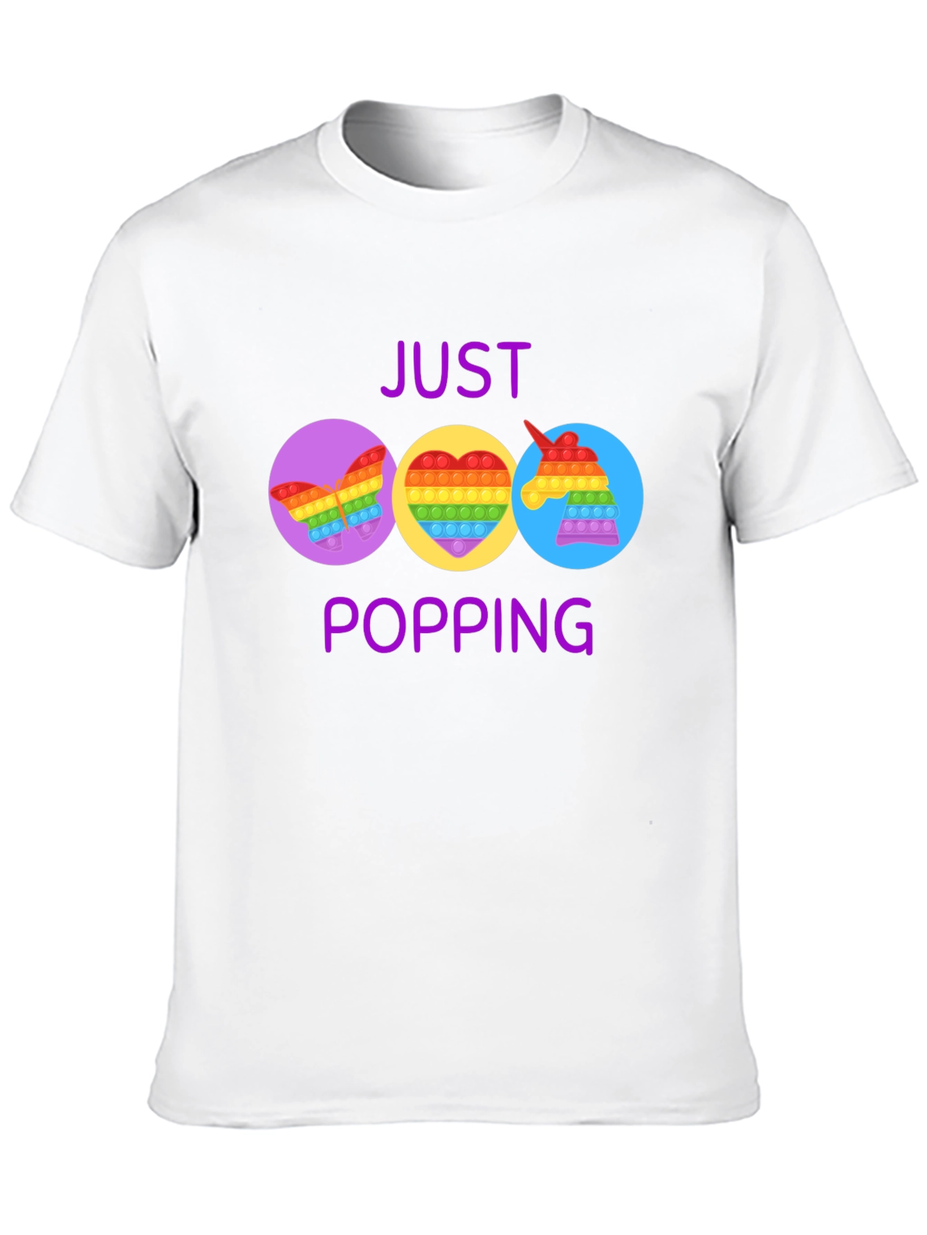 Just Popping Pop It Graphic T-Shirt