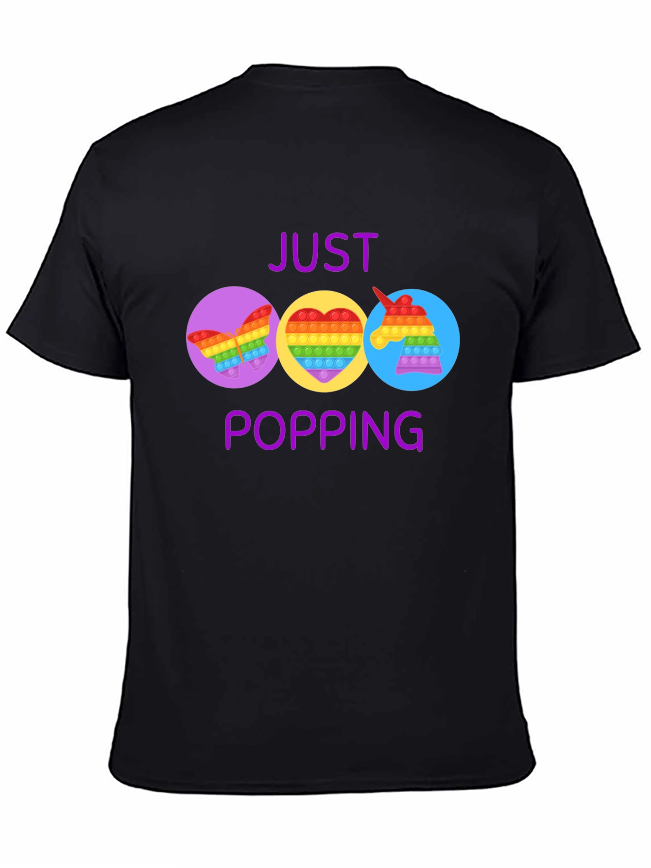 Just Popping Pop It Graphic T-Shirt