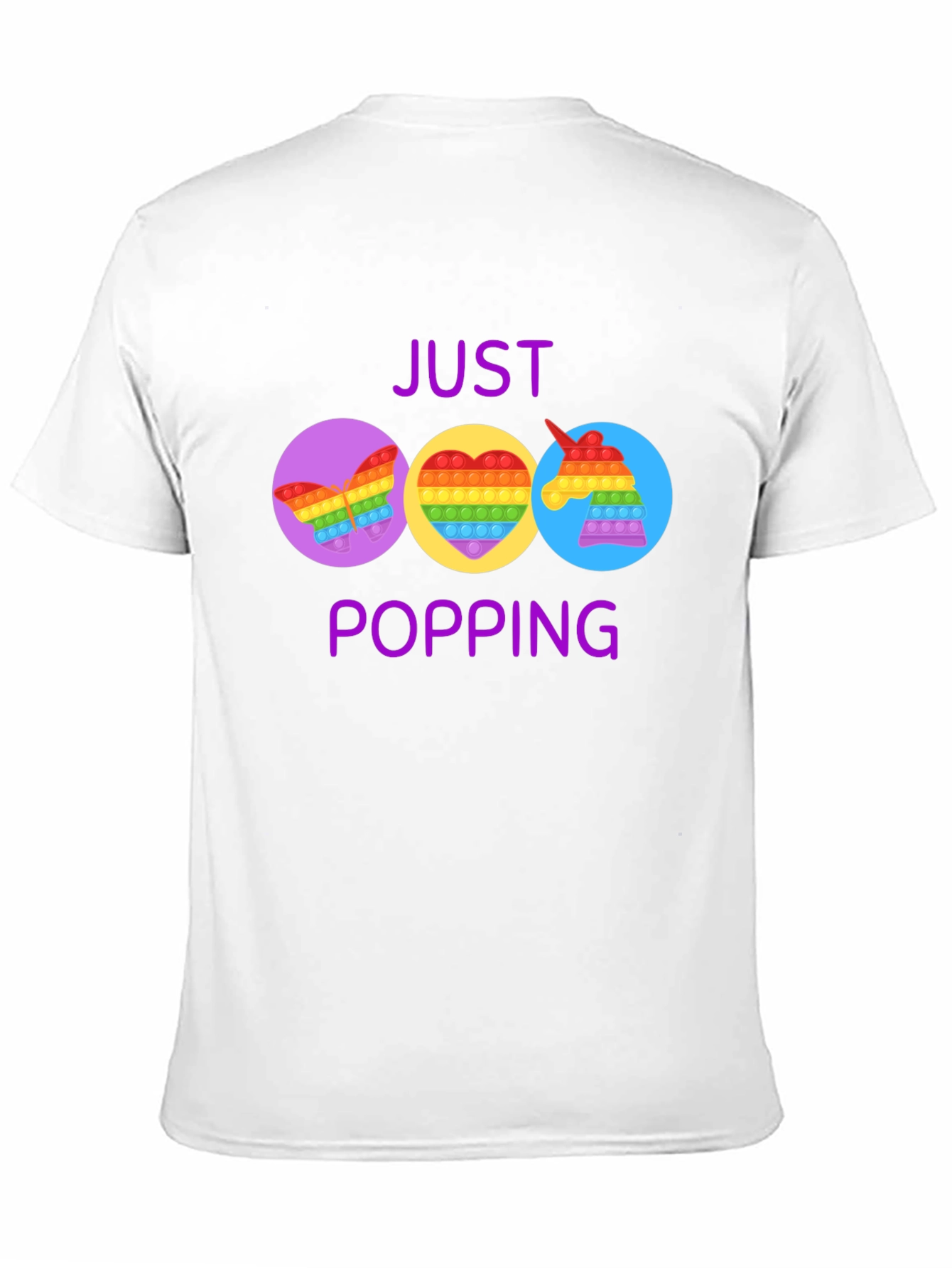 Just Popping Pop It Graphic T-Shirt