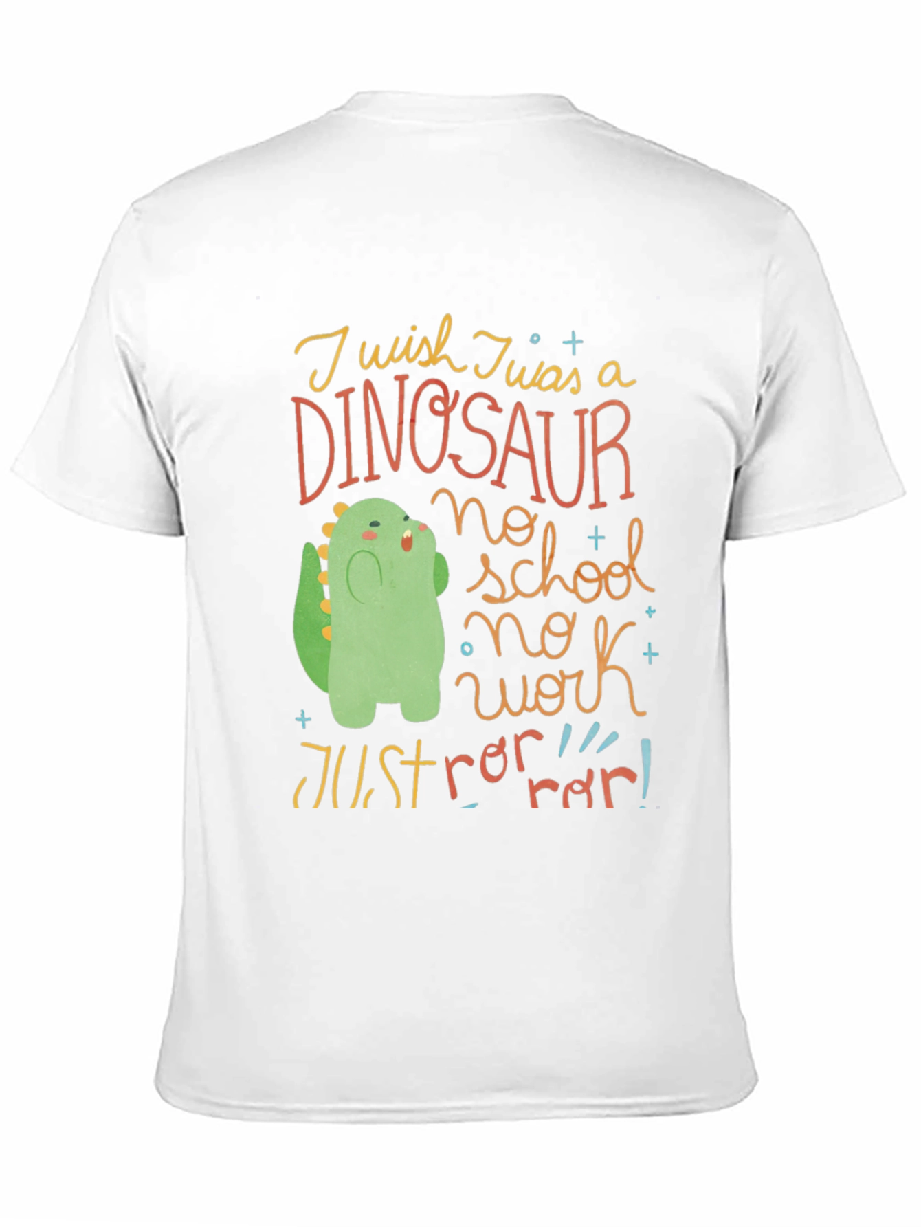 Dinosaur Graphic Tee - No School No Work!