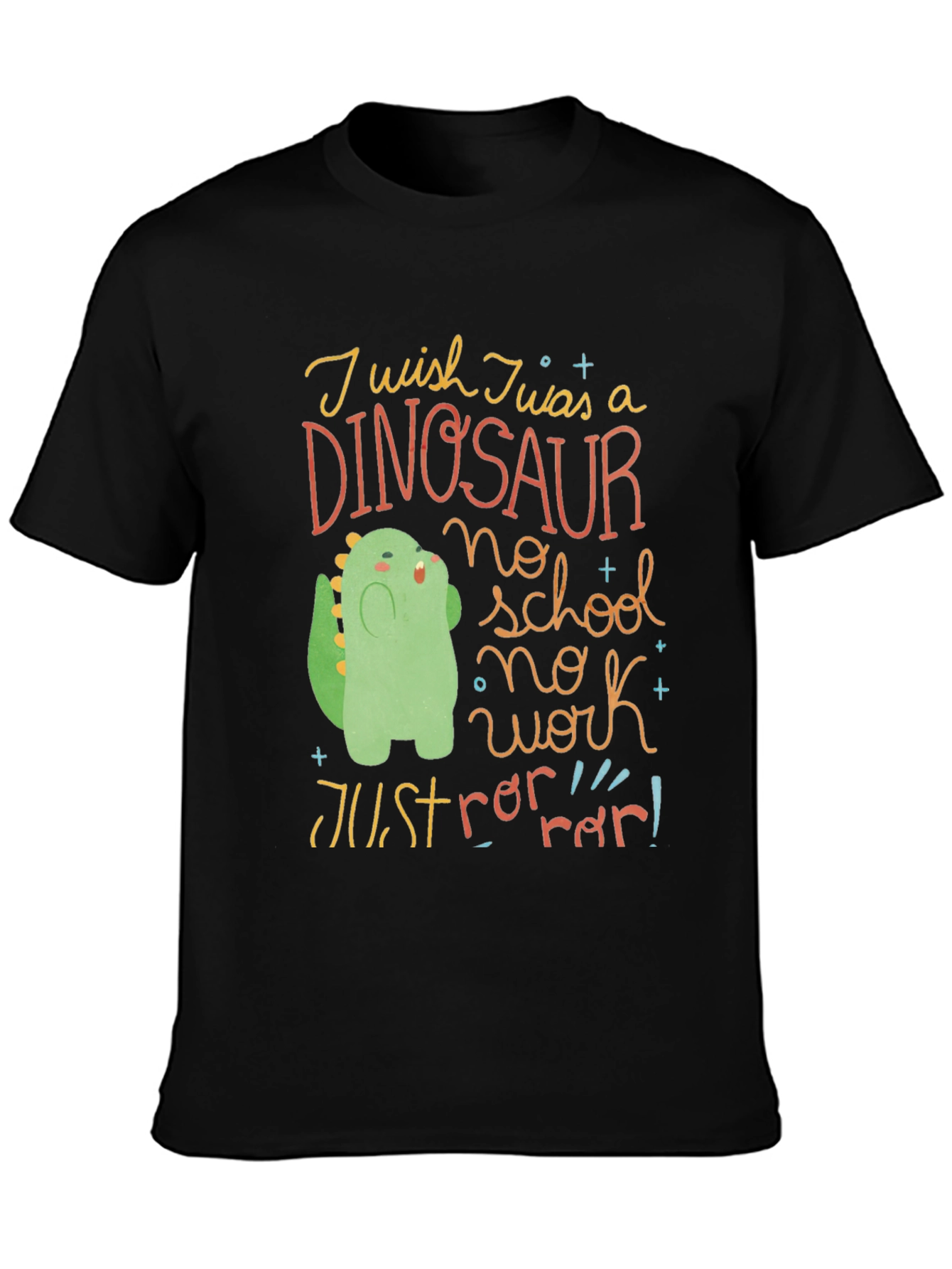Dinosaur Graphic Tee - No School No Work!