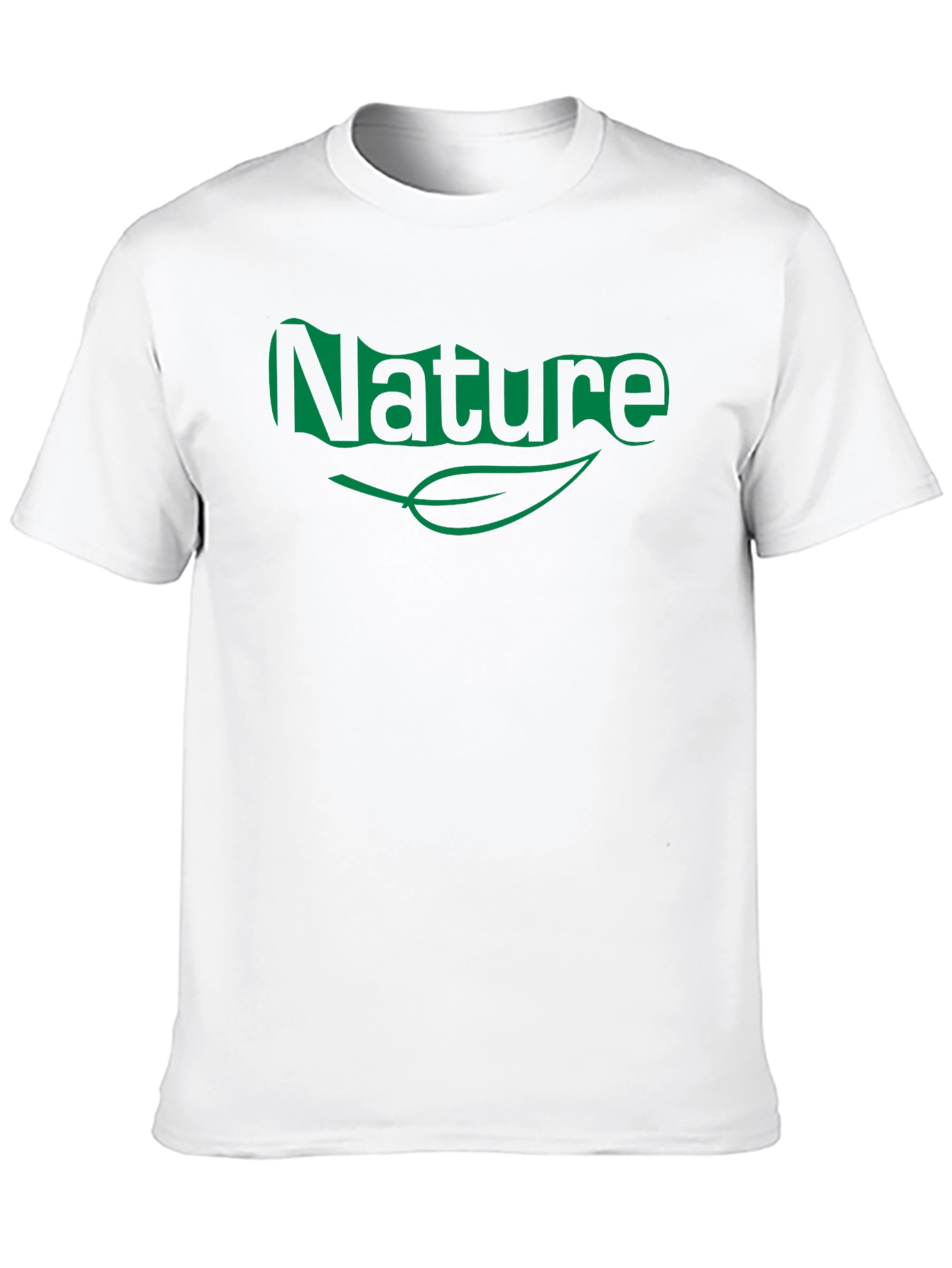 Nature Graphic Tee - Black Short Sleeve Shirt