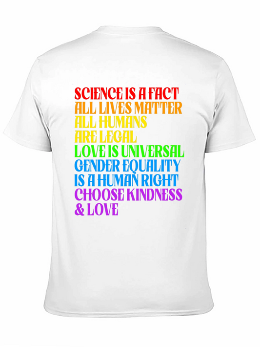 Inclusivity T-Shirt: Science Love Equality