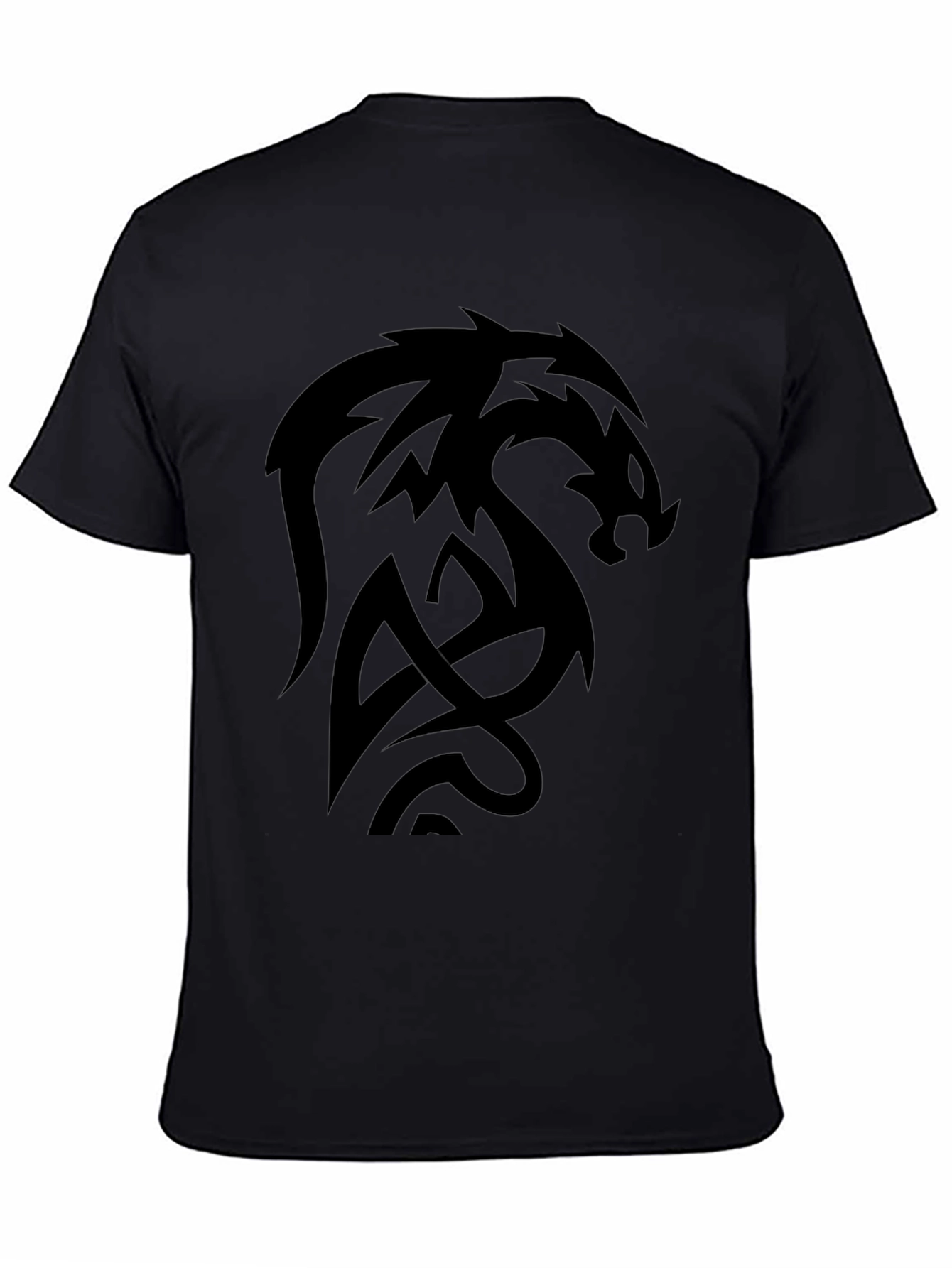 Dragon Graphic Black T-Shirt