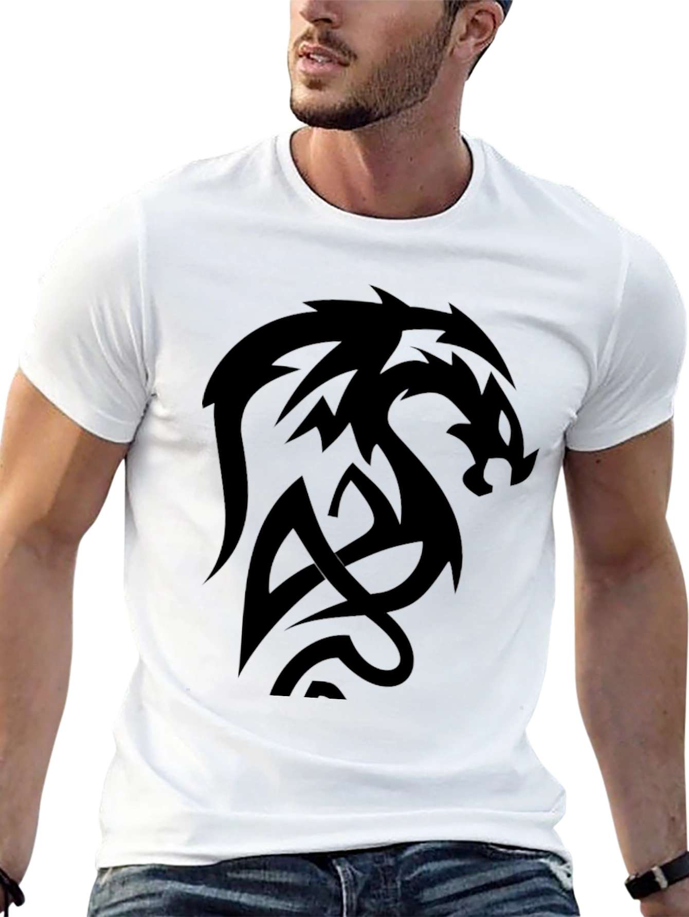 Dragon Graphic Black T-Shirt