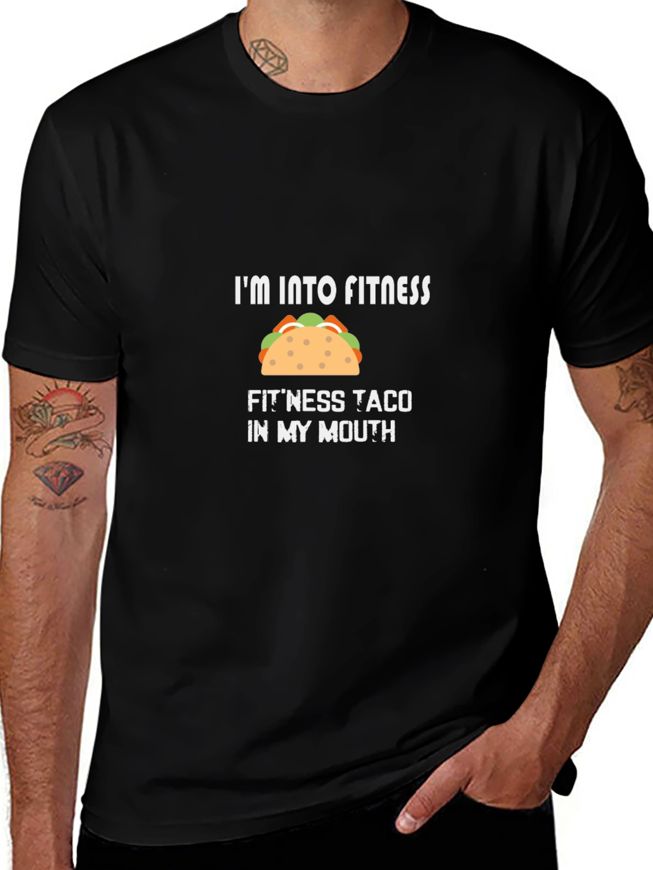 Fitness Taco Graphic T-Shirt