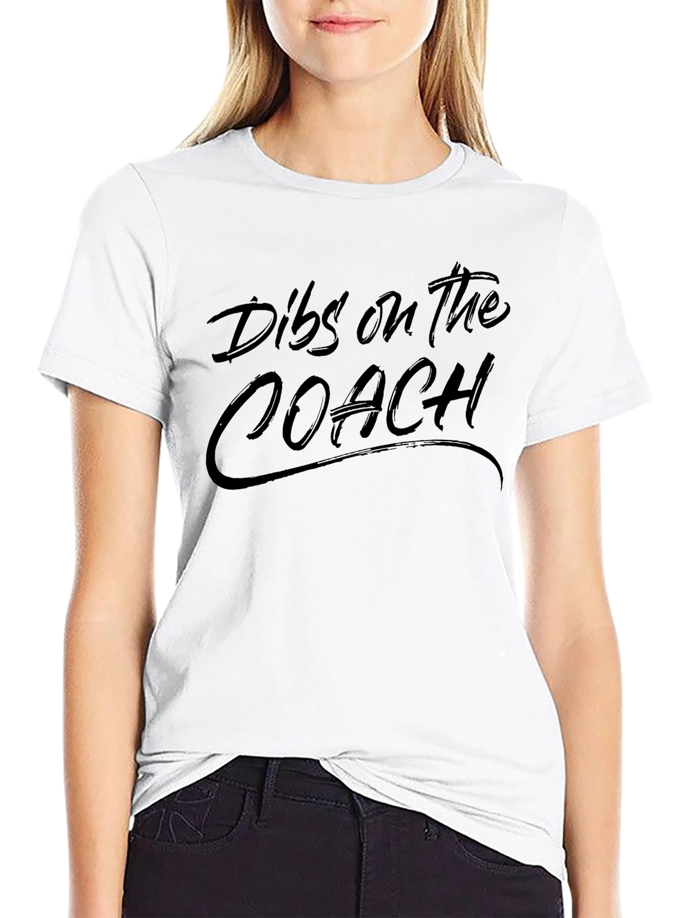 Dibs on the Coach - Novelty T-Shirt