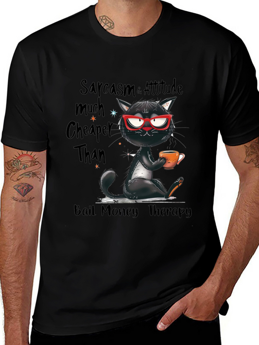 Sarcasm & Attitude Cat T-Shirt