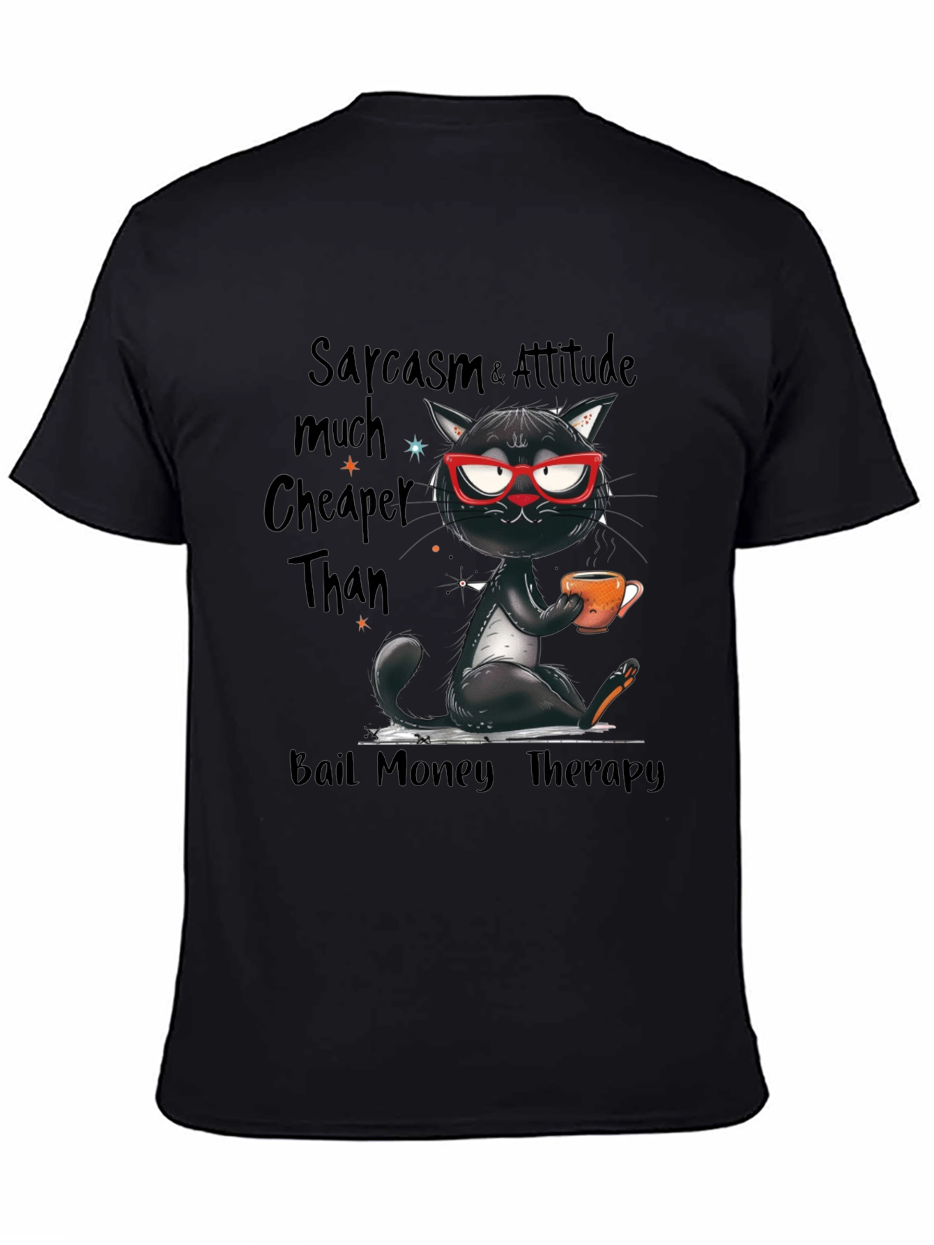 Sarcasm & Attitude Cat T-Shirt