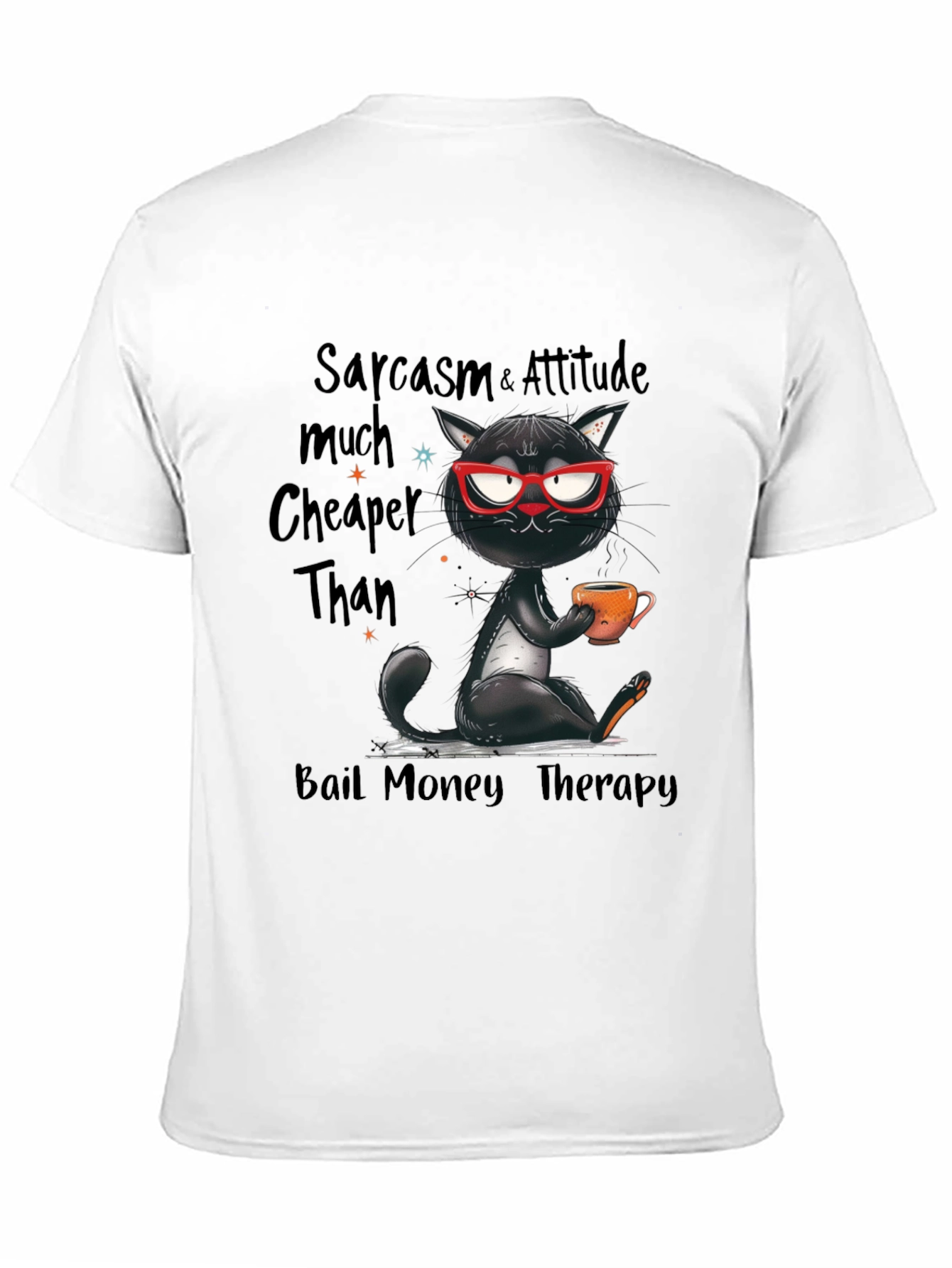 Sarcasm & Attitude Cat T-Shirt